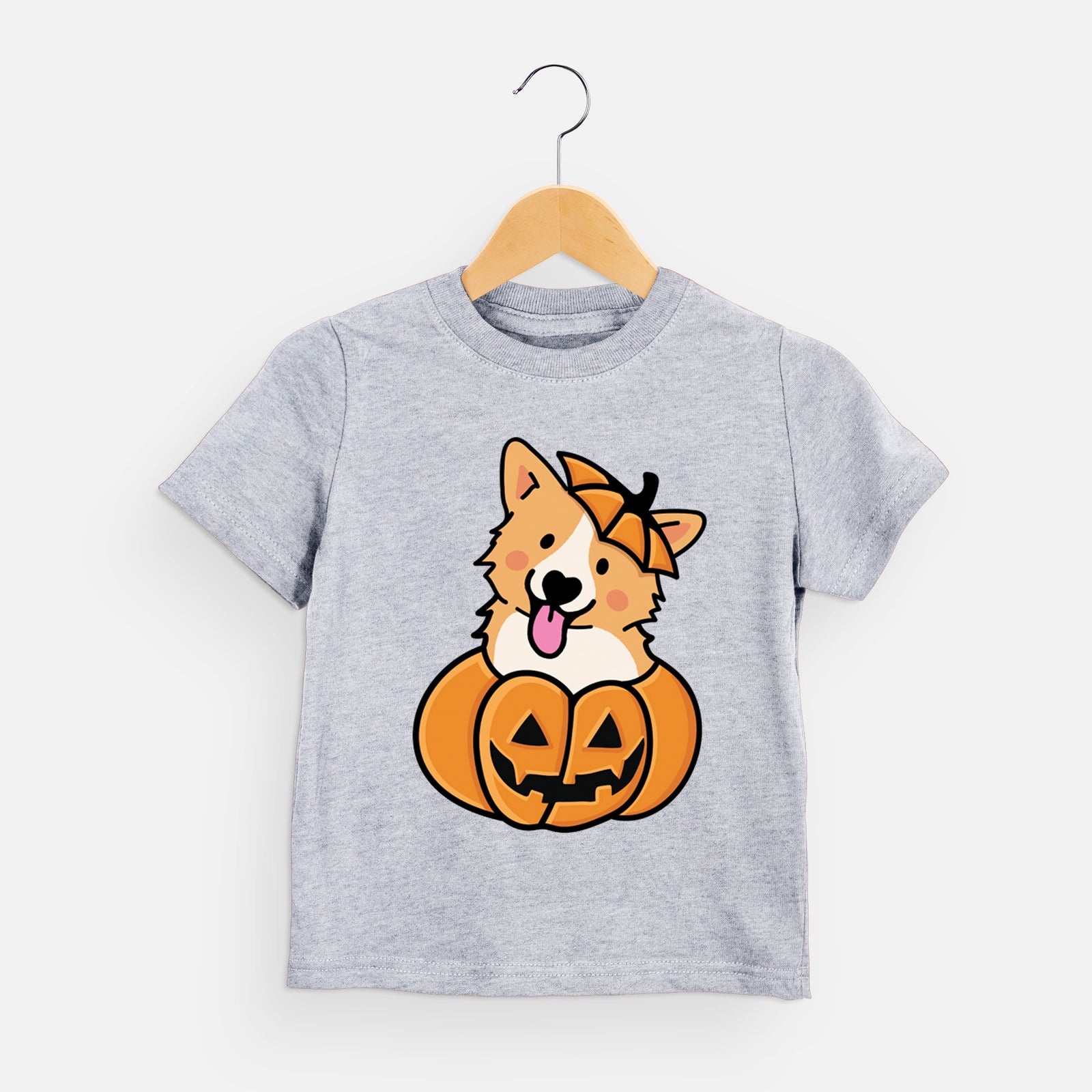 Pumpkin Pup - Corgi - Kids/Youth/Toddler Shirt