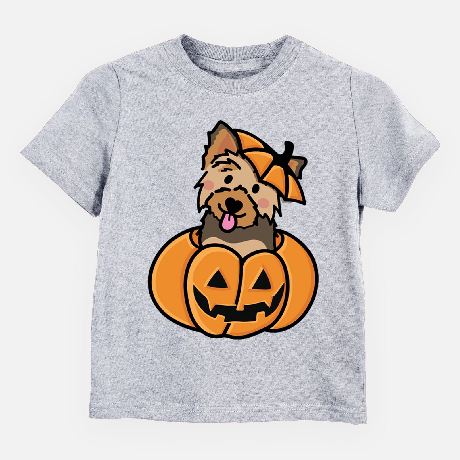Pumpkin Pup - Yorkie - Kids/Youth/Toddler Shirt