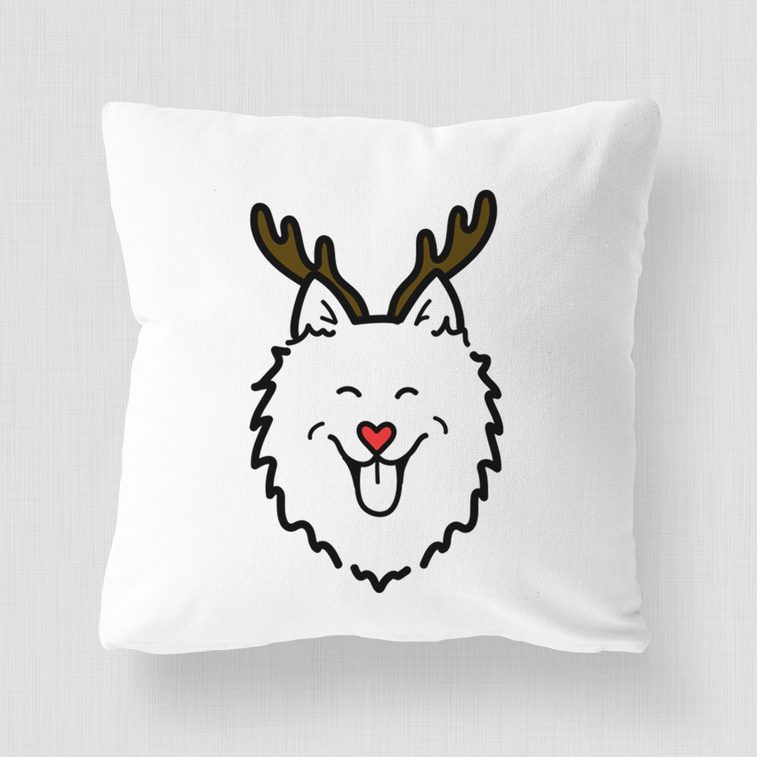 Love Always American Eskimo - Throw Pillow Cover