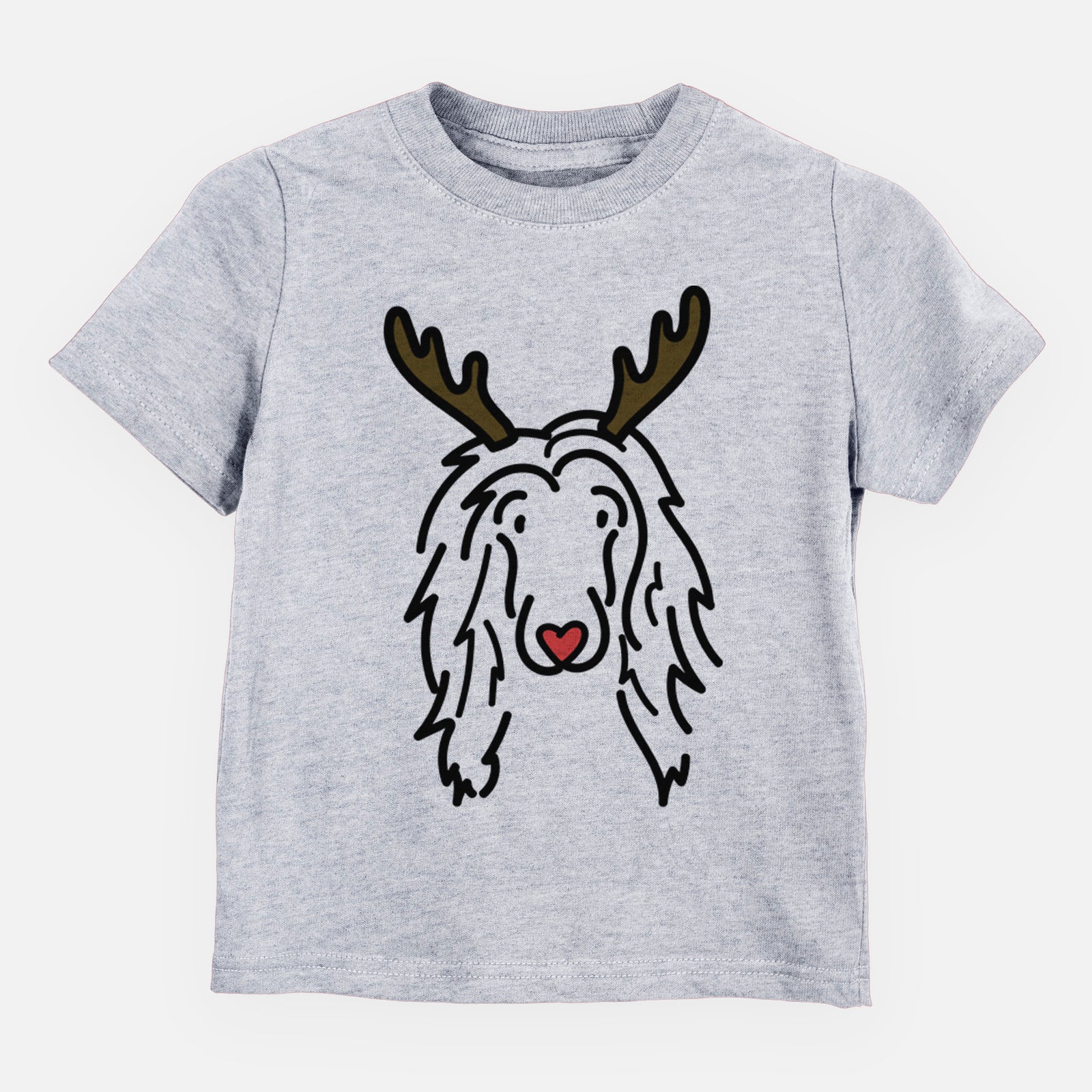 Red Nose Afghan Hound - Asher - Kids/Youth/Toddler Shirt