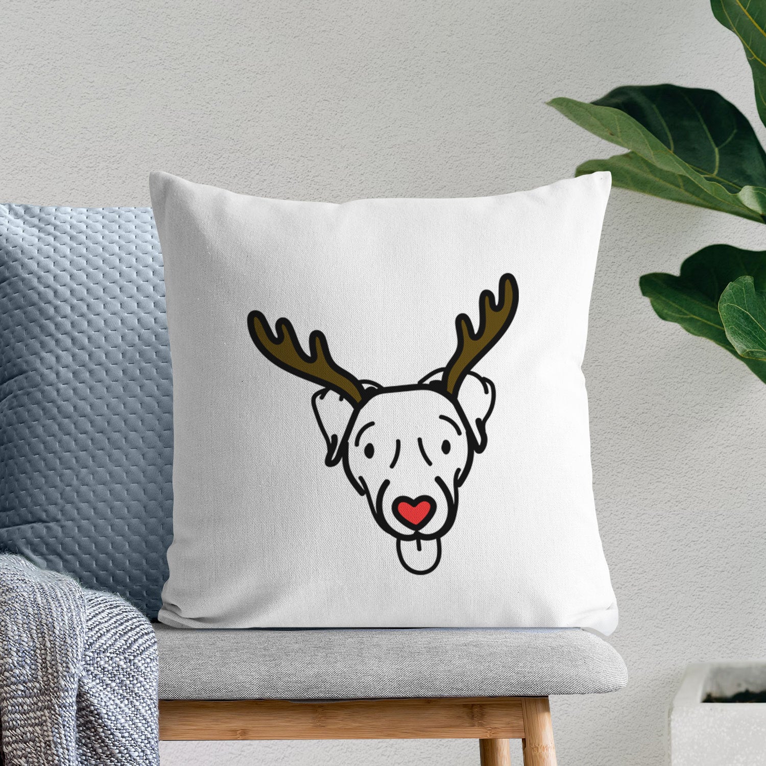 Love Always Jack Russell Terrier - Cammy - Throw Pillow Cover