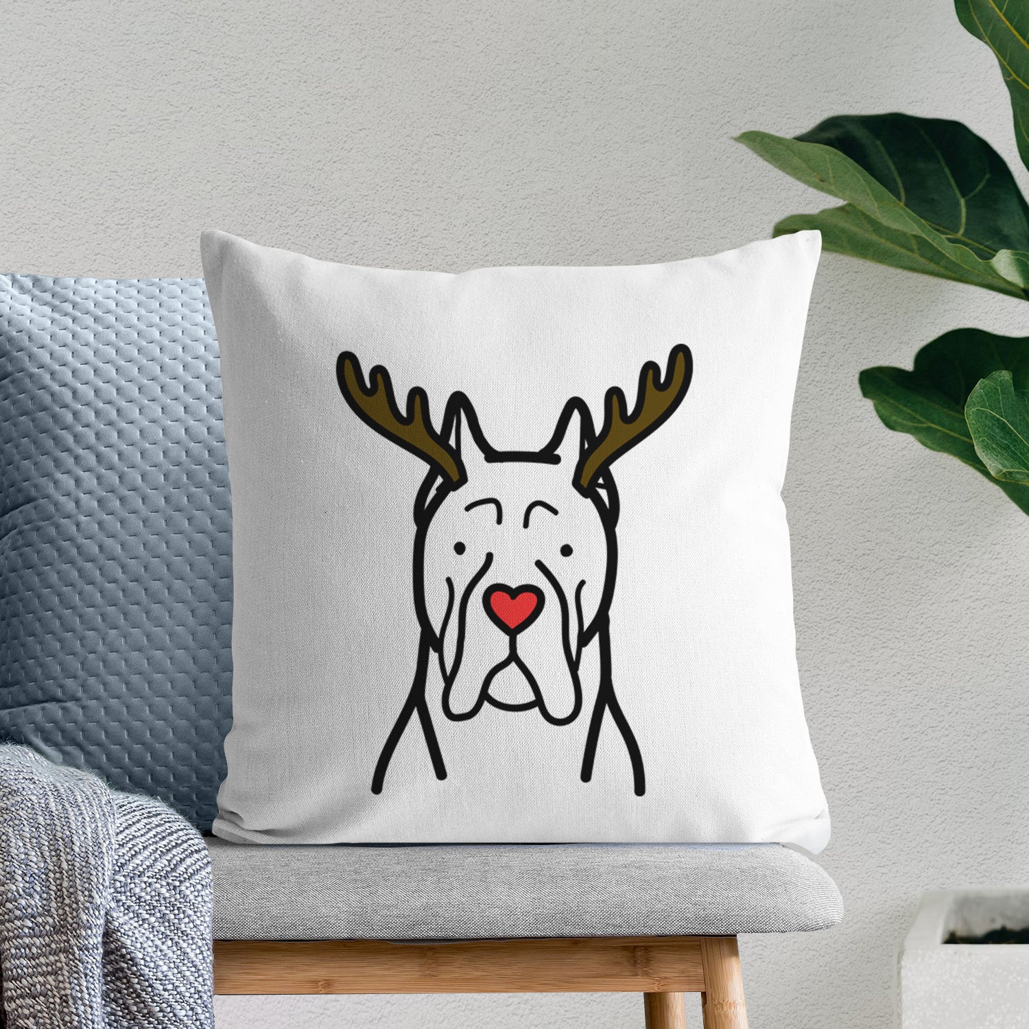 Love Always CaneCorso - Throw Pillow Cover