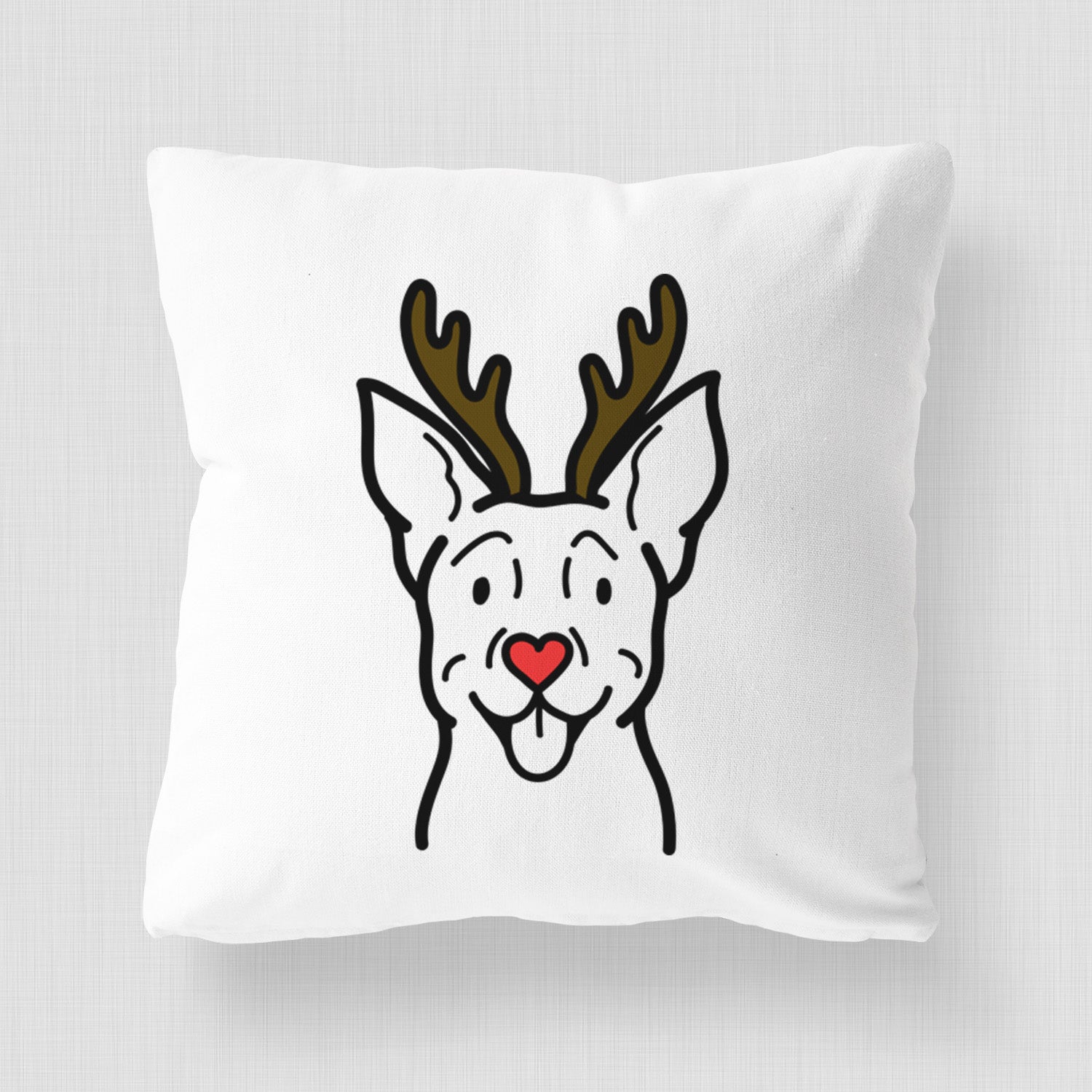 Love Always Carolina Dog - Throw Pillow Cover