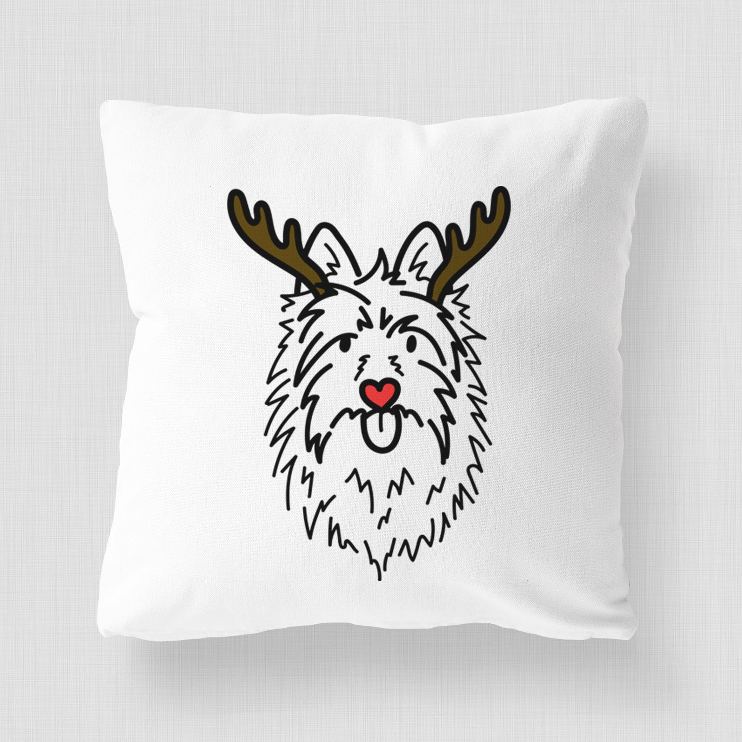 Love Always Australian Terrier - Digger - Throw Pillow Cover