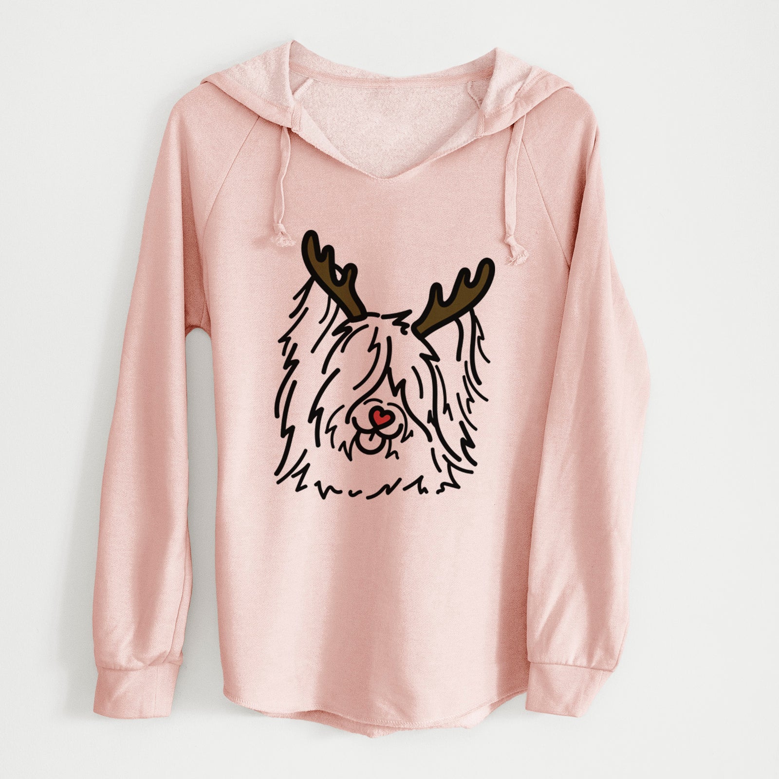 Red Nose Skye Terrier - Dougal - Cali Wave Hooded Sweatshirt