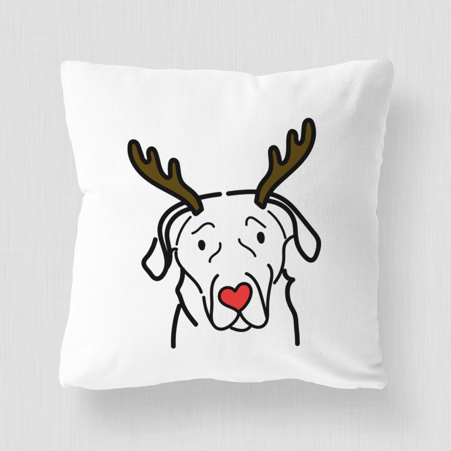Love Always English Labrador - Throw Pillow Cover