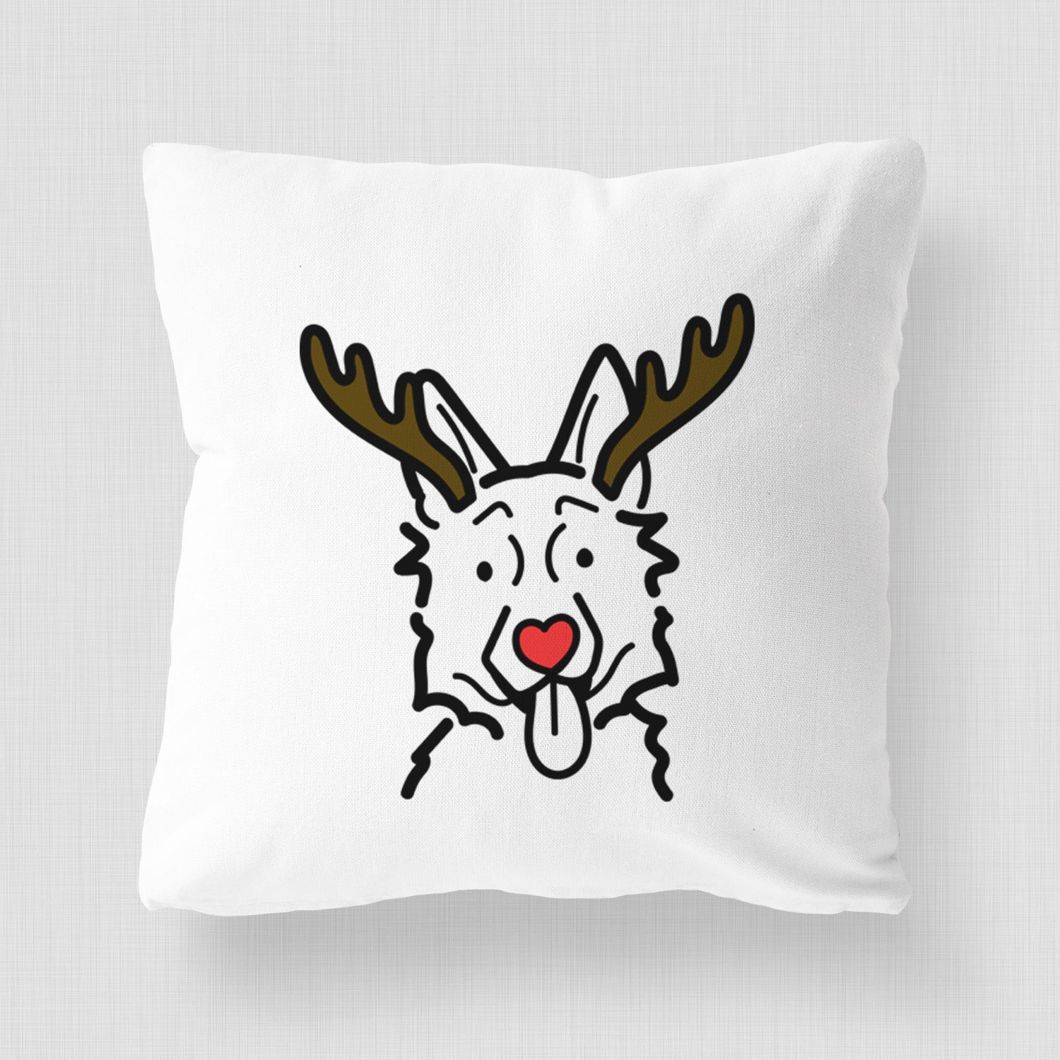 Love Always German Shepherd - Throw Pillow Cover