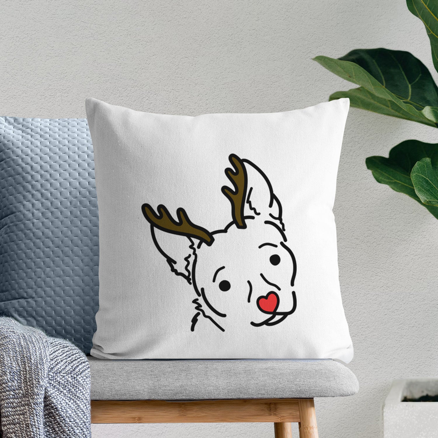 Love Always Chihuahua Mix - GiGi - Throw Pillow Cover