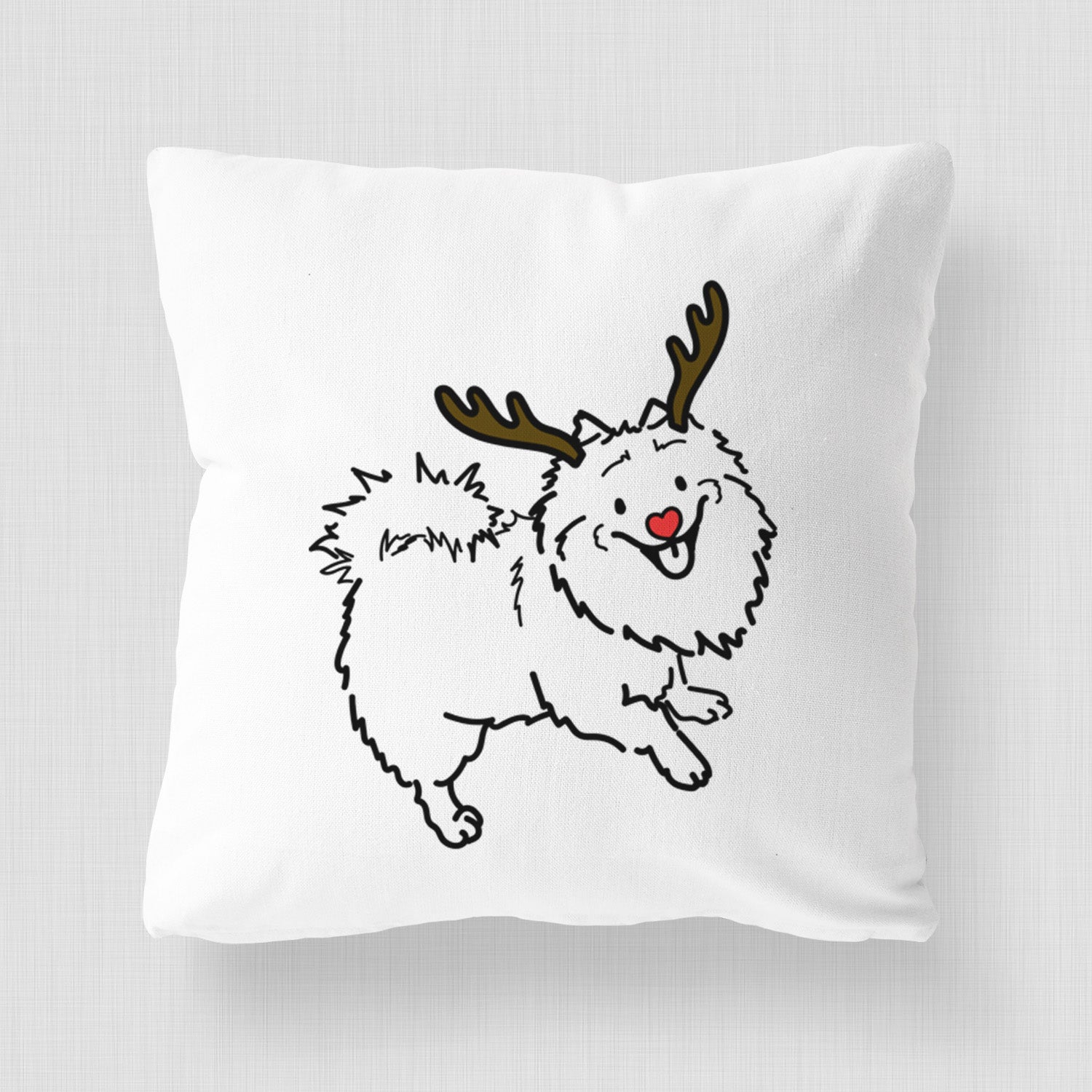 Love Always Pomeranian Mix - Goldie - Throw Pillow Cover