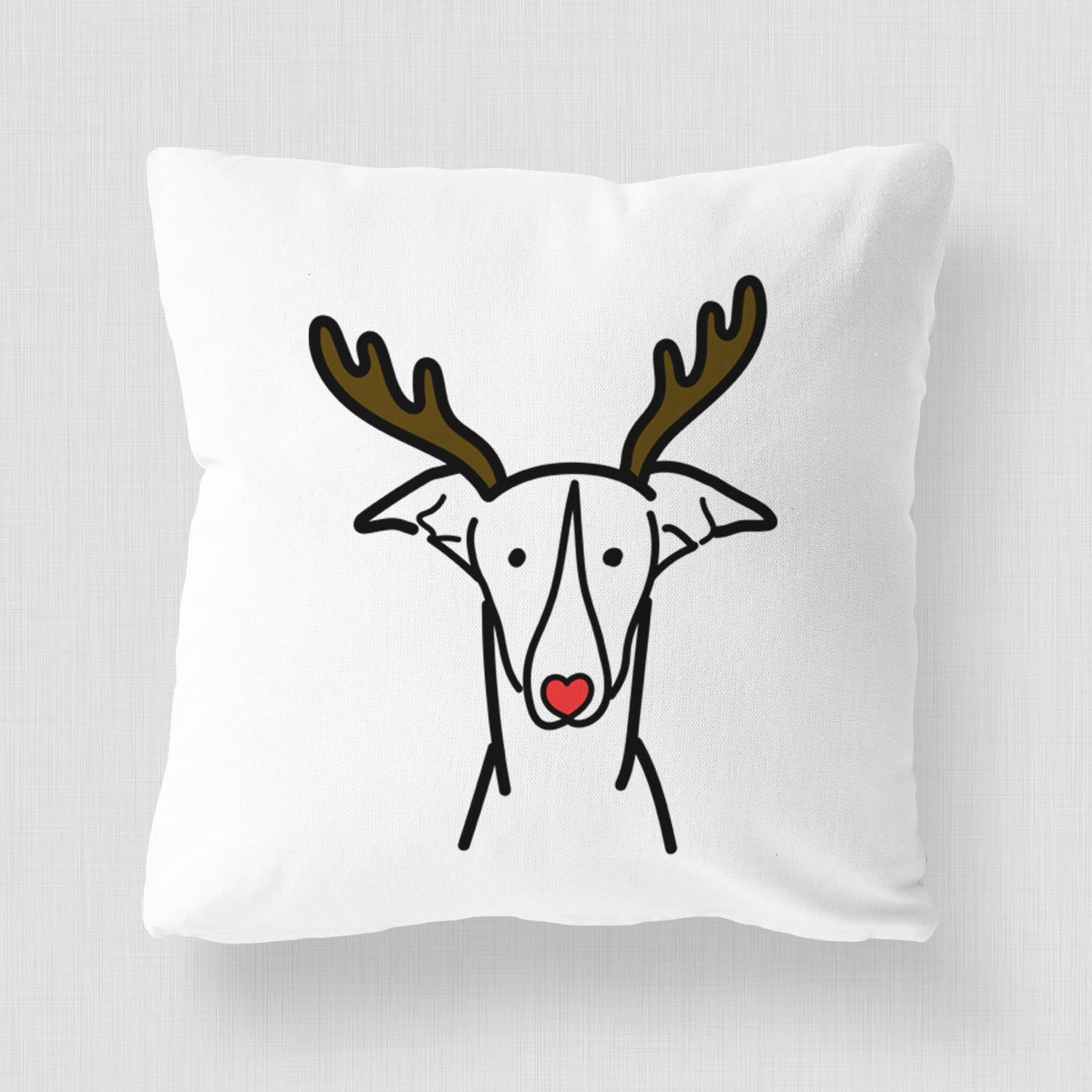 Love Always Greyhound - Throw Pillow Cover