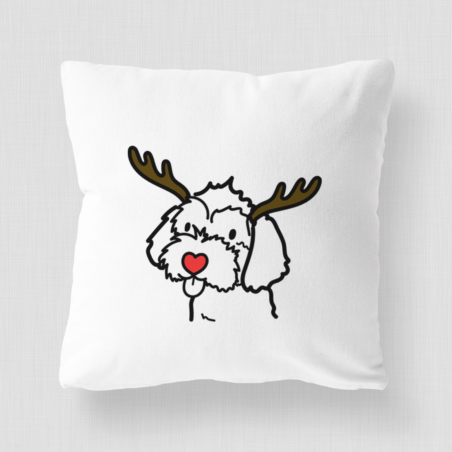 Love Always Havapoo - Throw Pillow Cover