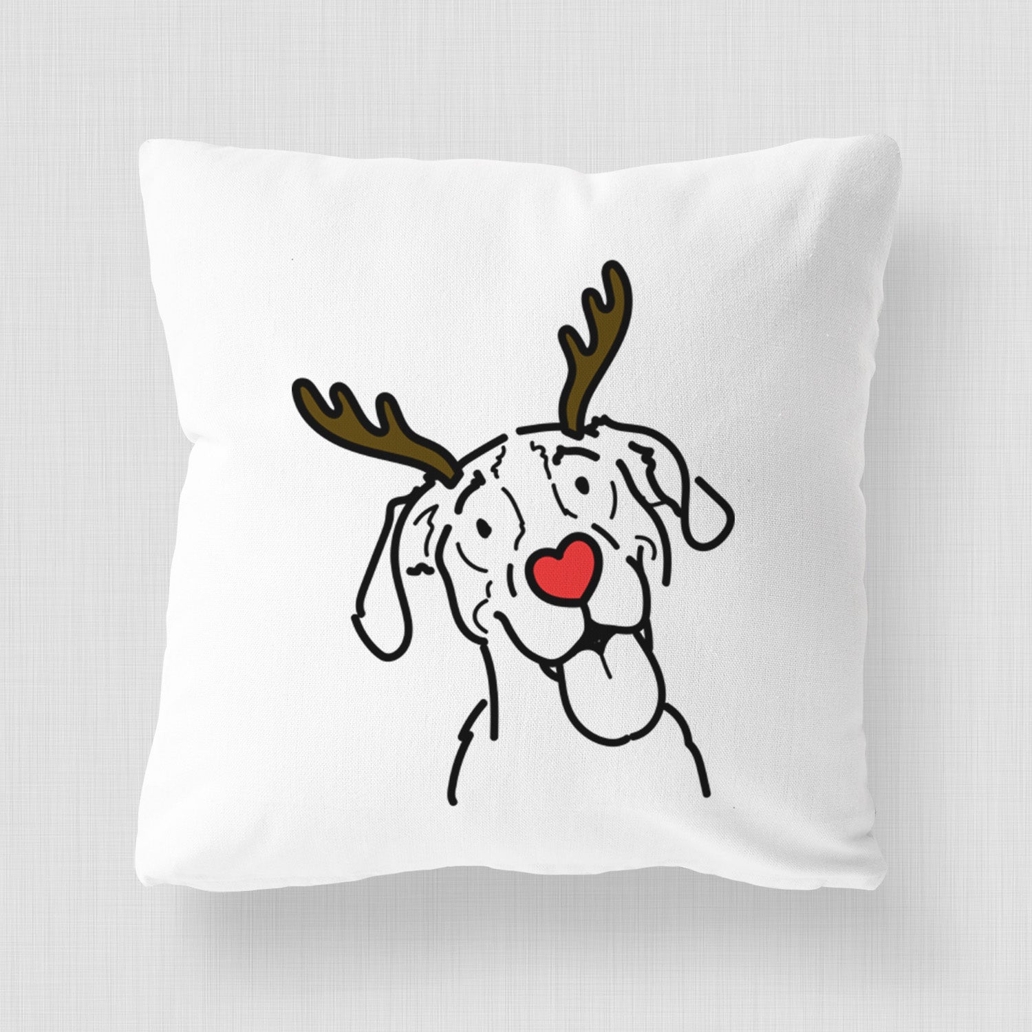 Love Always Treeing Walker Coonhound - Kimble - Throw Pillow Cover