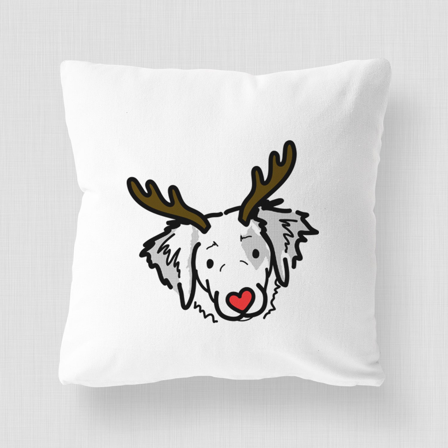 Love Always Brittany Spaniel - Kiva - Throw Pillow Cover