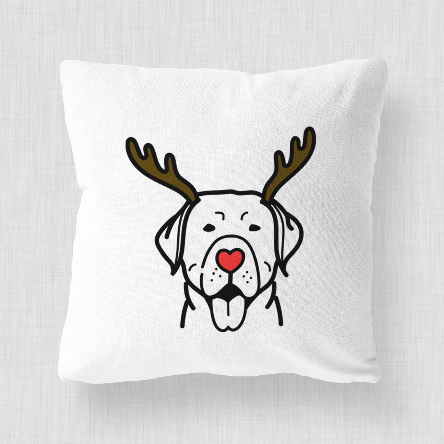 Love Always Labrador Retriever - Throw Pillow Cover