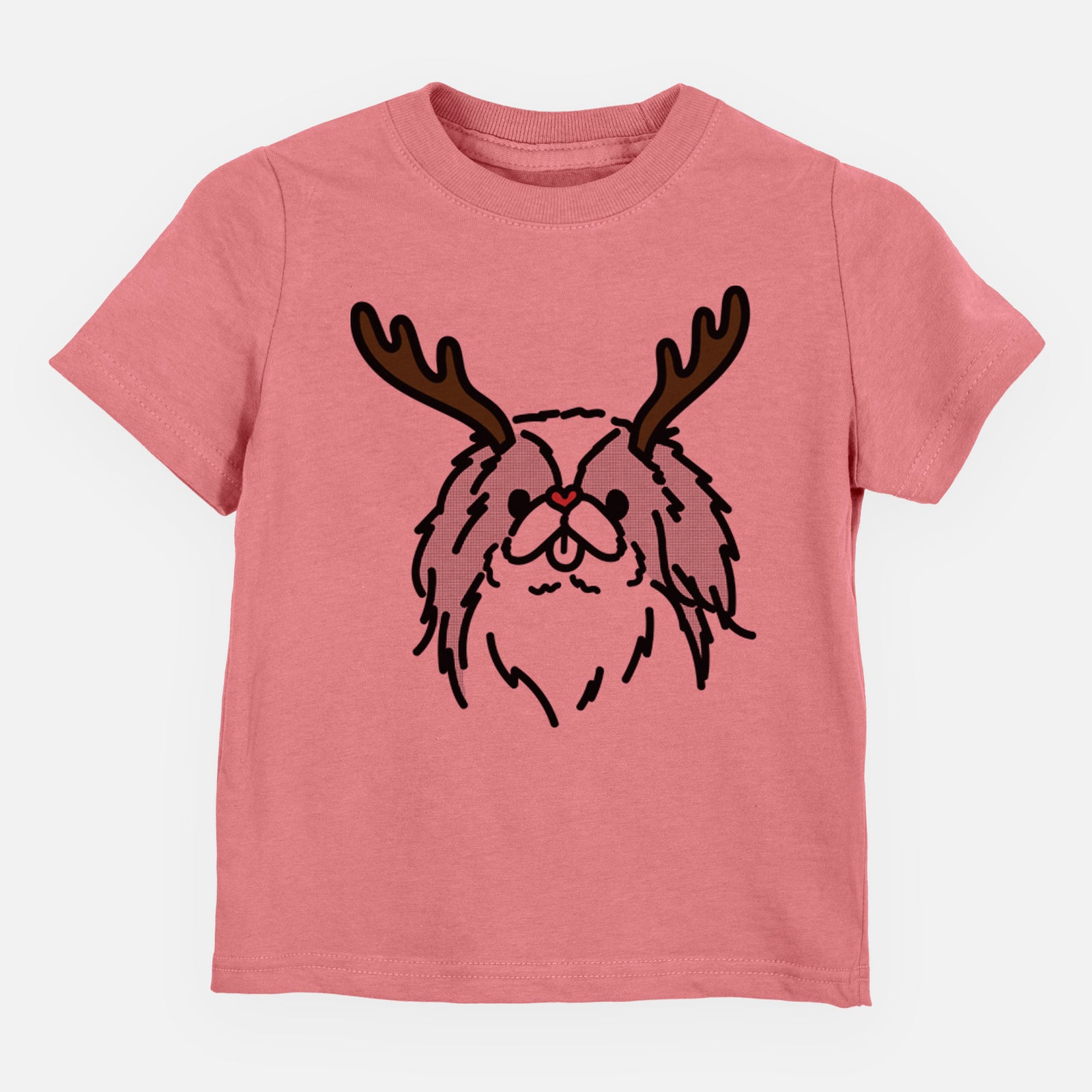 Red Nose Japanese Chin - Macha - Kids/Youth/Toddler Shirt