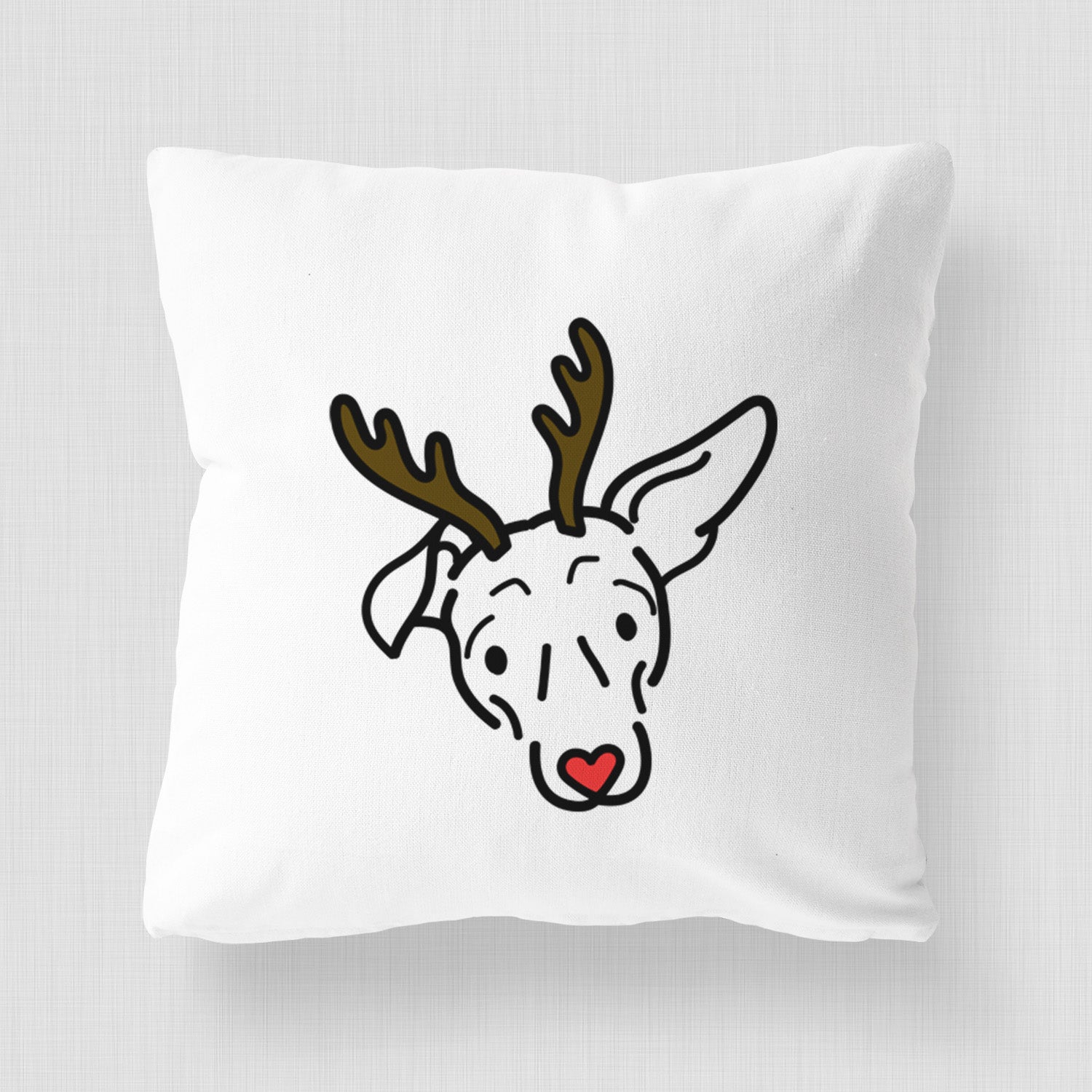 Love Always Mixed Breed - Millie - Throw Pillow Cover