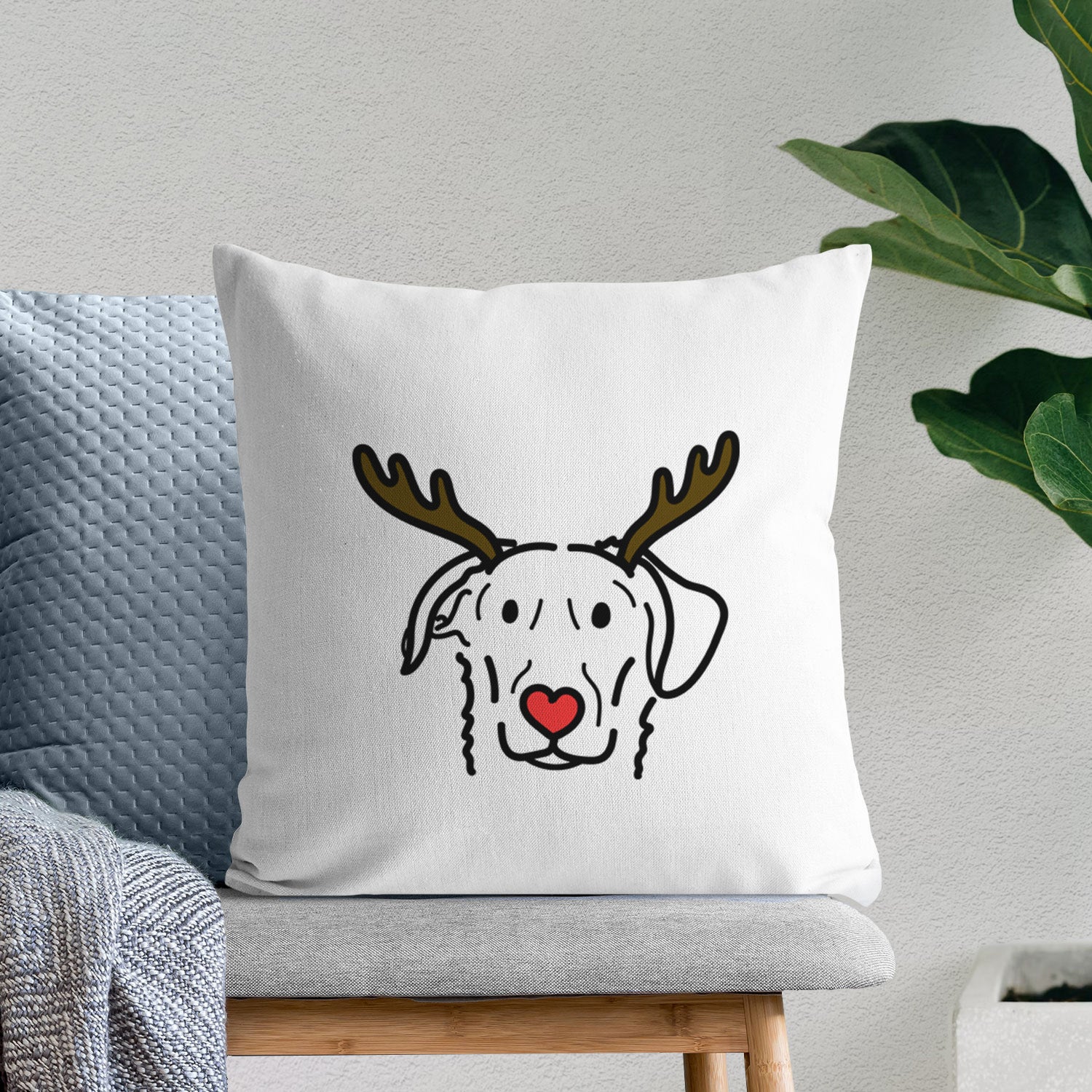 Love Always German Shepherd Mix - Morrison - Throw Pillow Cover