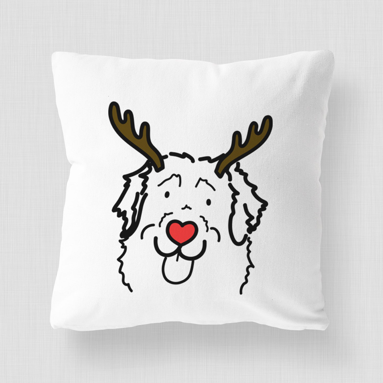 Love Always Leonberger - Sabre - Throw Pillow Cover
