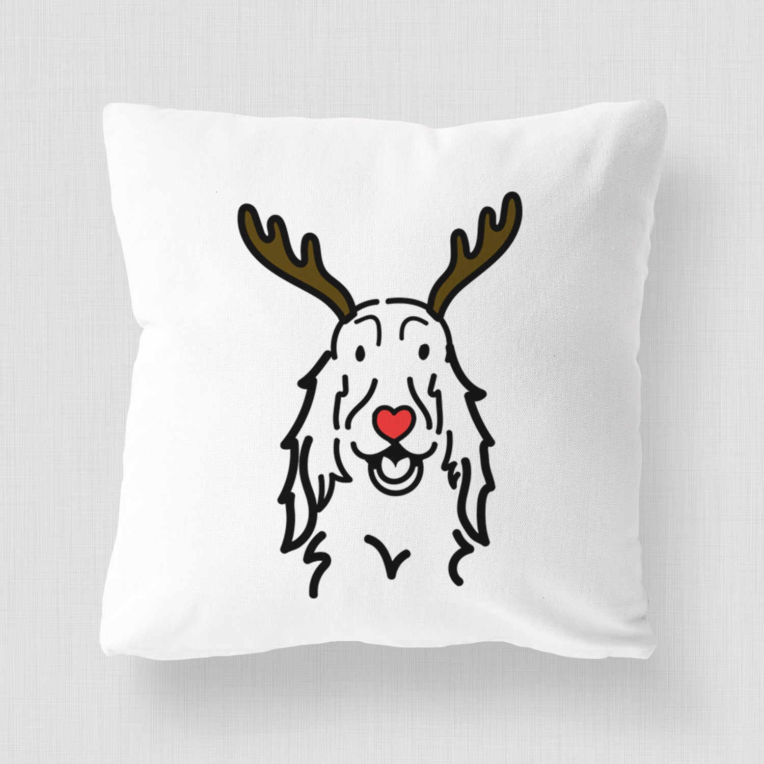Love Always Setter - Throw Pillow Cover