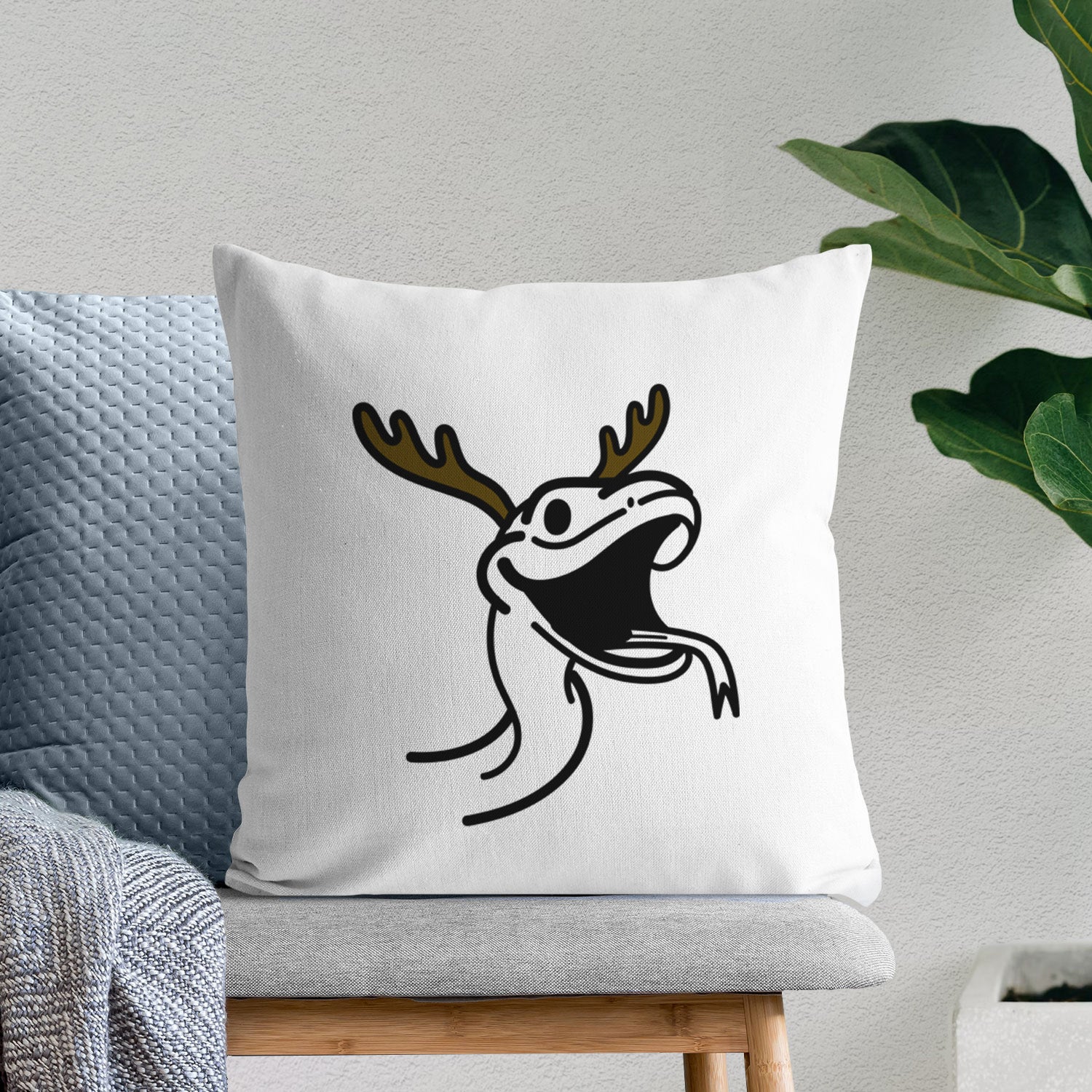 Love Always Snake - Spike - Throw Pillow Cover