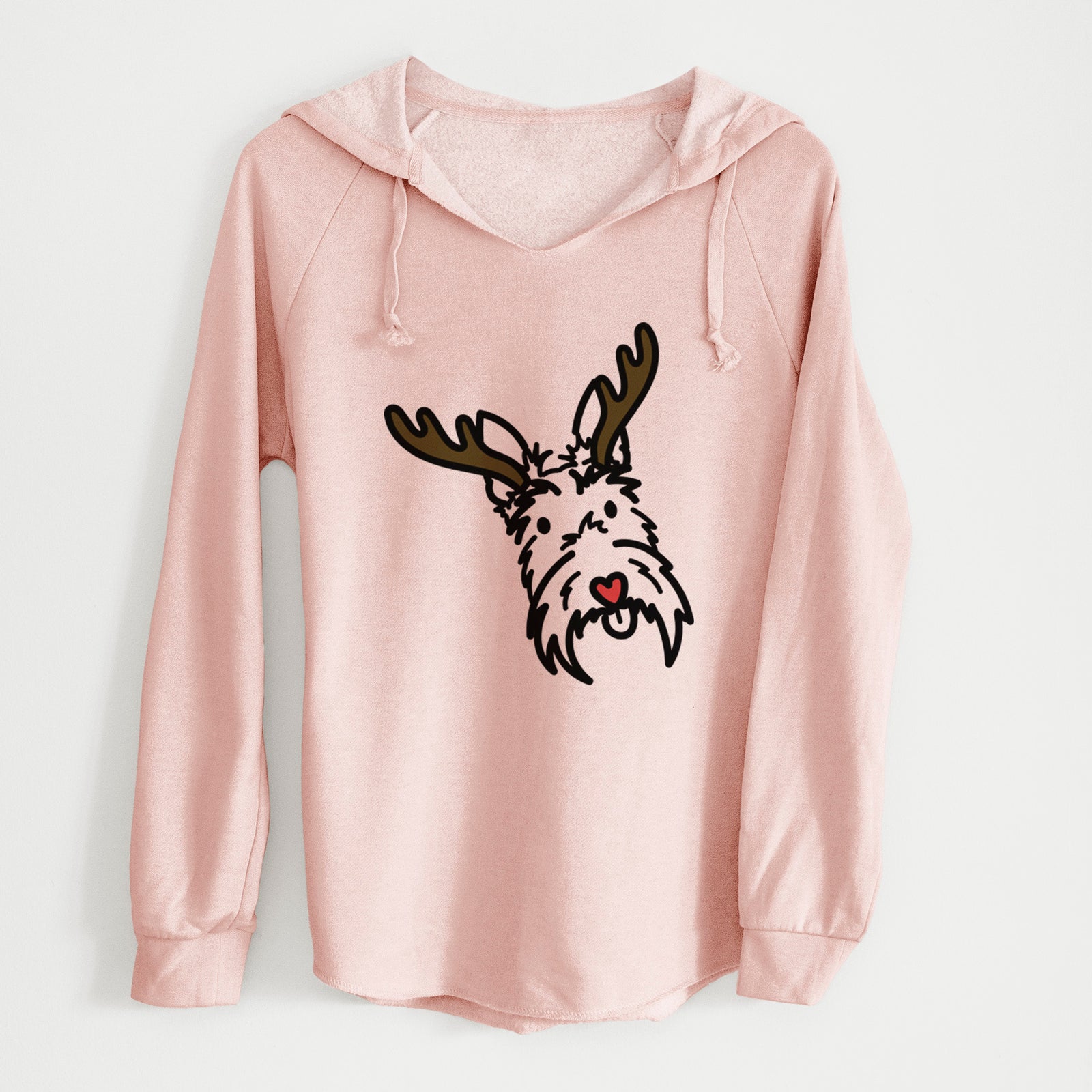 Red Nose Scottish Terrier - Thistle - Cali Wave Hooded Sweatshirt