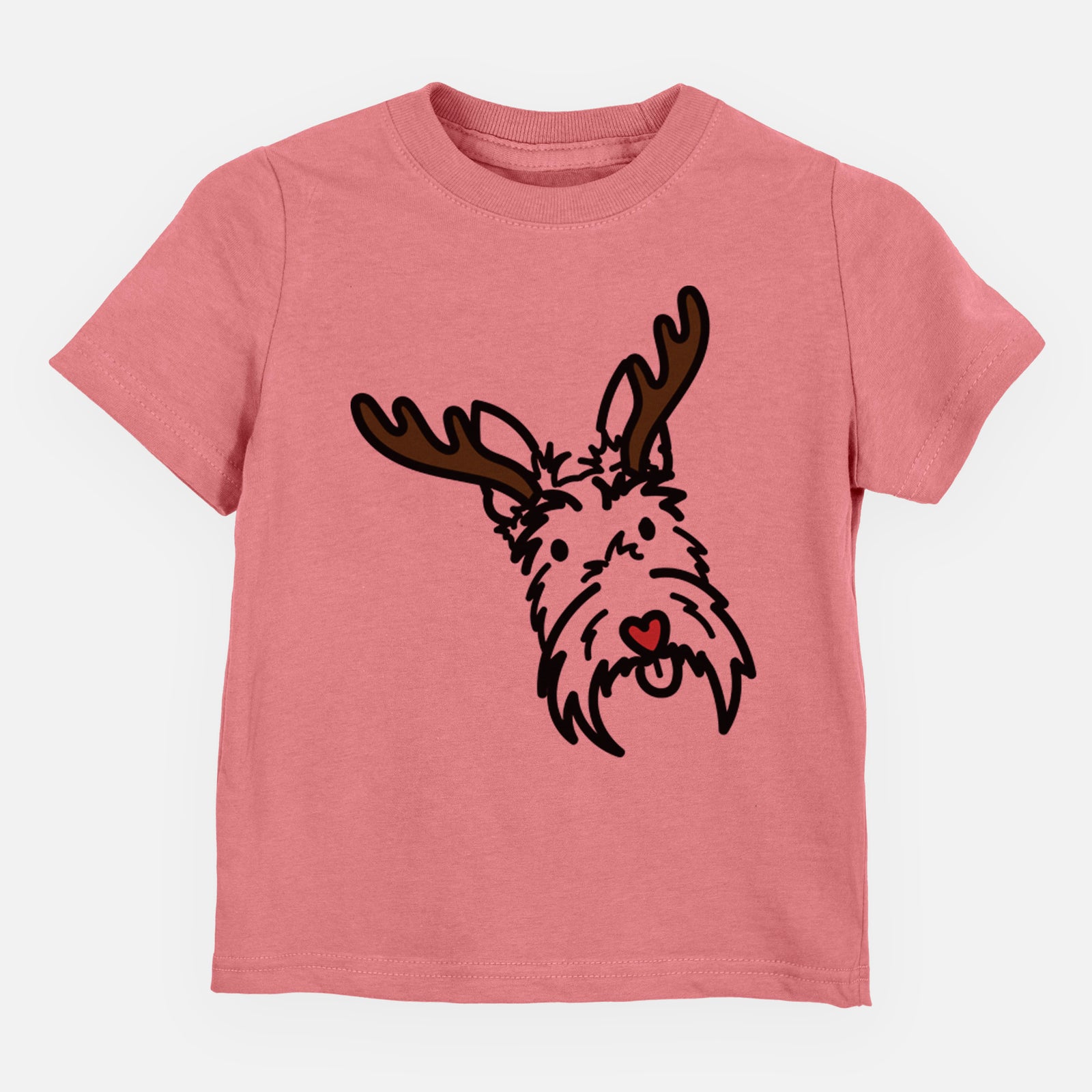 Red Nose Scottish Terrier - Thistle - Kids/Youth/Toddler Shirt