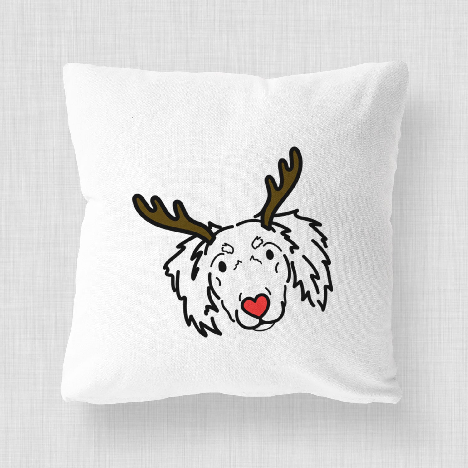 Love Always Dachshund Mix - Tilly - Throw Pillow Cover