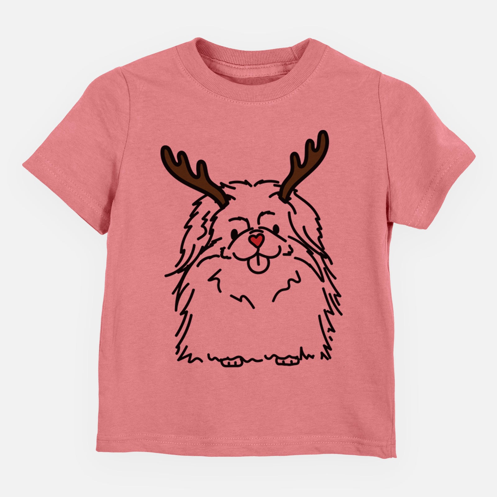 Red Nose Pekingese - Viv - Kids/Youth/Toddler Shirt
