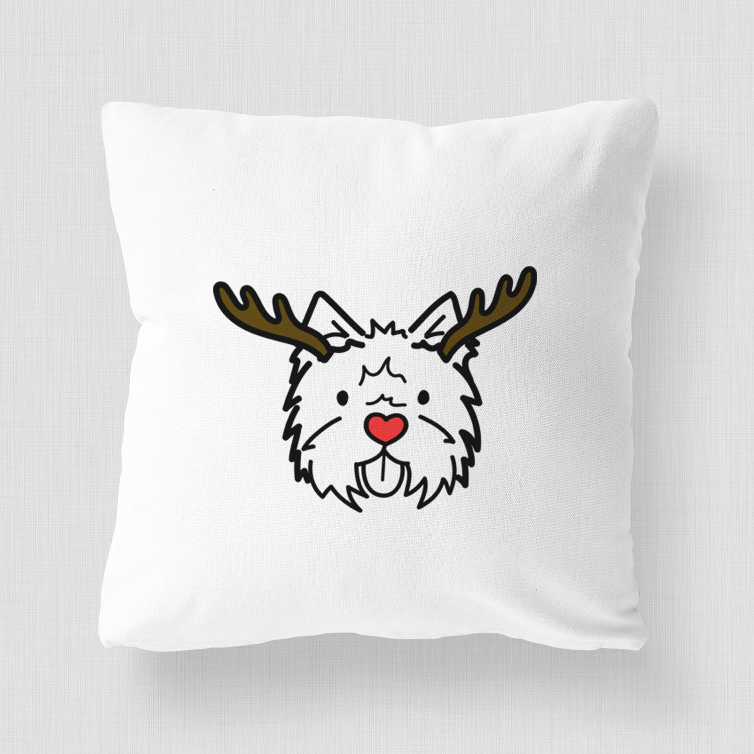 Love Always West Highland Terrier - Throw Pillow Cover