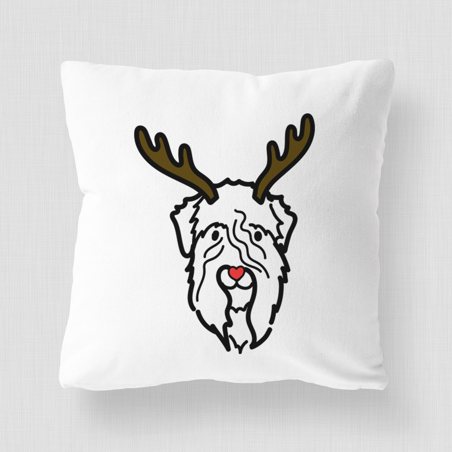 Love Always Soft Coated Wheaten Terrier - Throw Pillow Cover