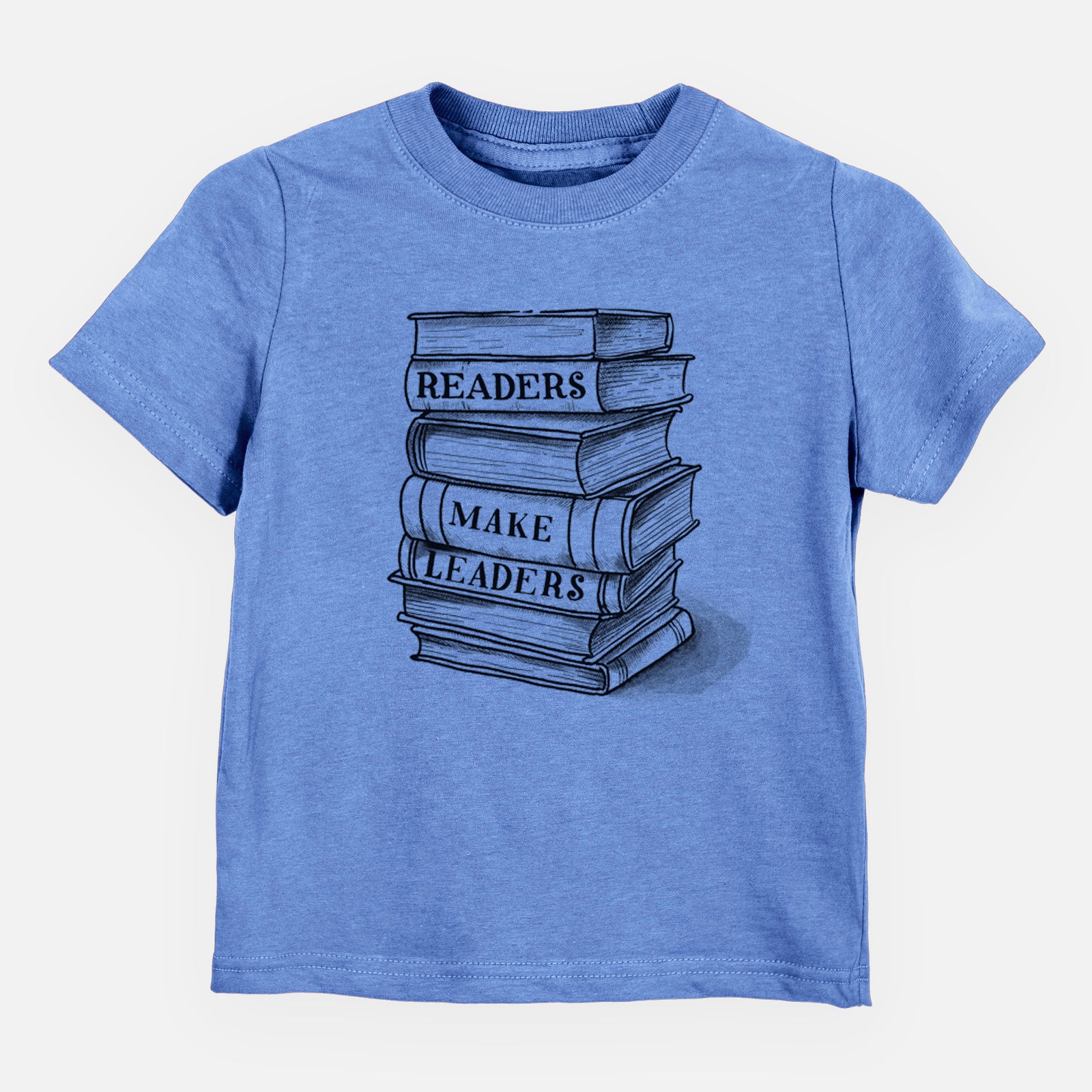 Readers Make Leaders Book Stack - Kids/Youth/Toddler Shirt