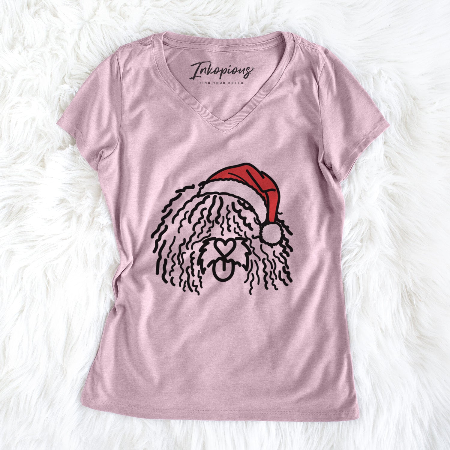 Jolly Spanish Water Dog - Alba - Women's Perfect V-neck Shirt