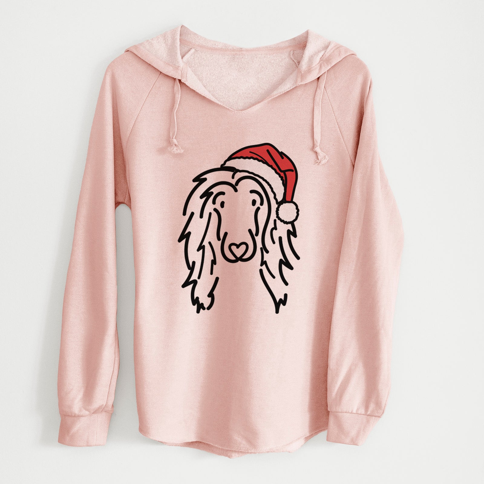 Jolly Afghan Hound - Asher - Cali Wave Hooded Sweatshirt