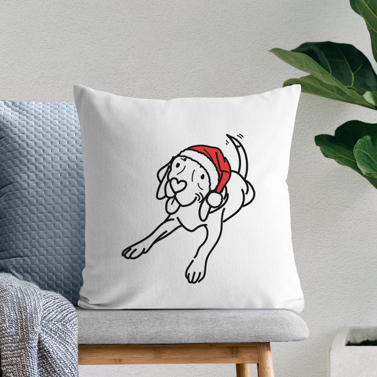 Love Always Beagle - Bagel - Throw Pillow Cover