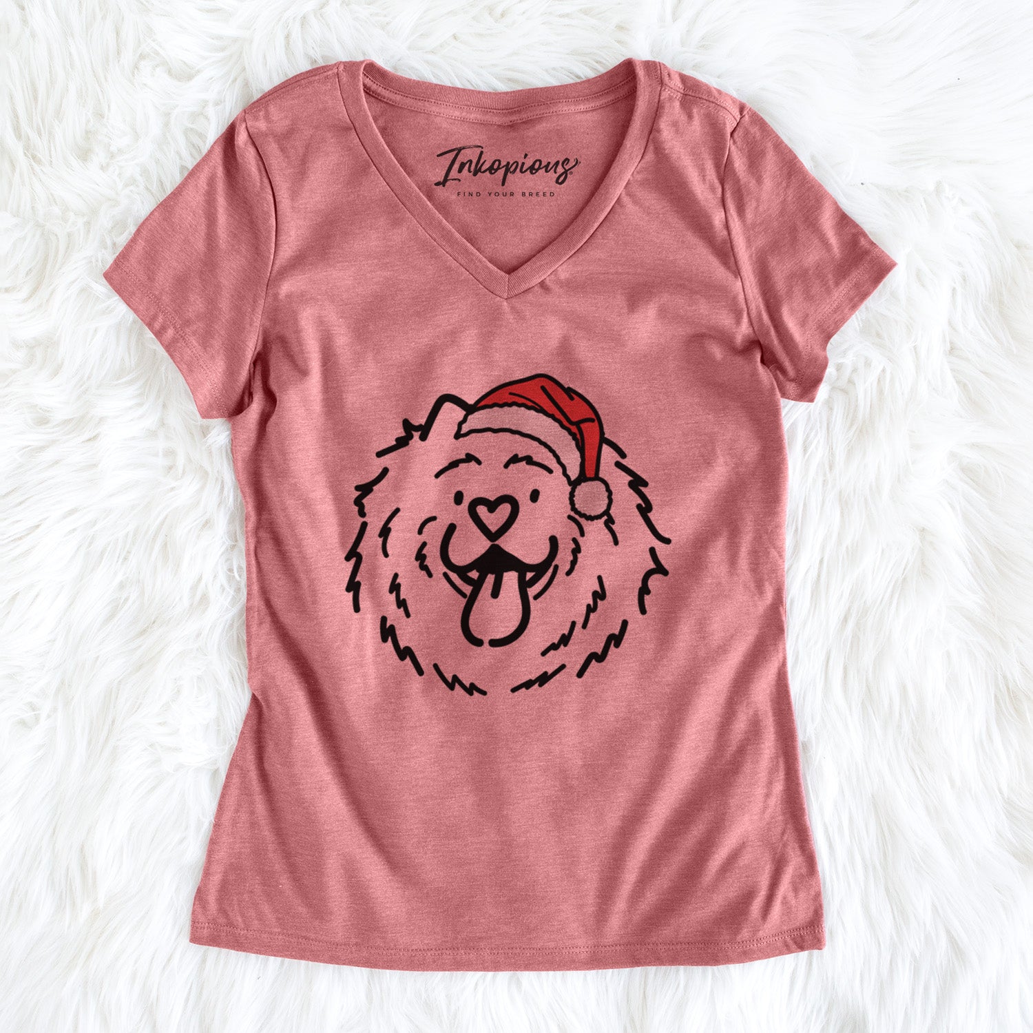 Jolly Chow Chow - Bear - Women's Perfect V-neck Shirt