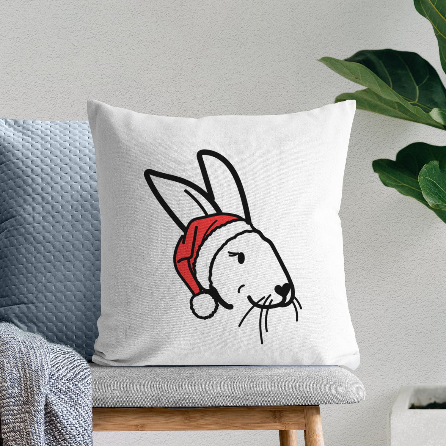 Love Always Rex Rabbit - Betsy - Throw Pillow Cover