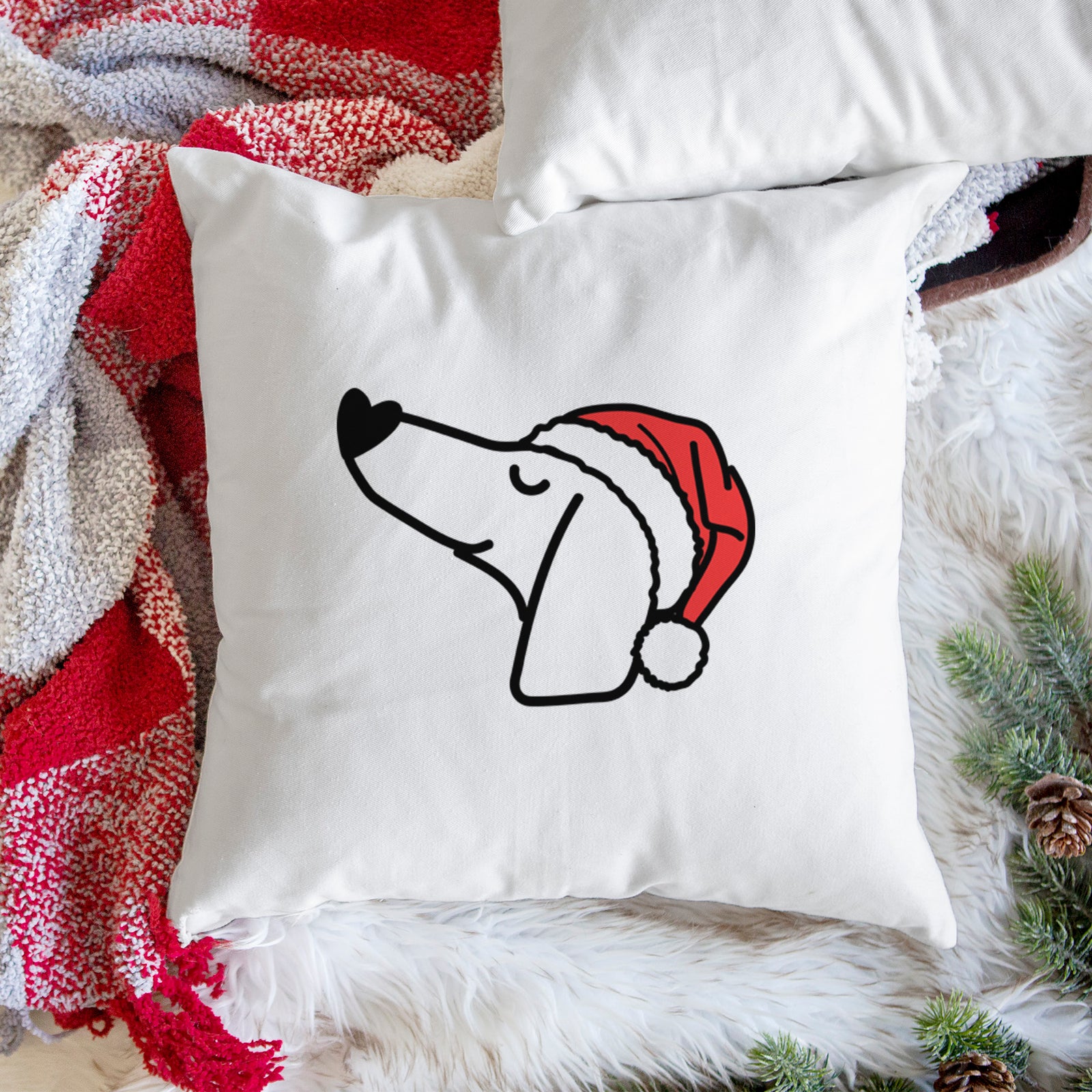 Love Always Dachshund - Throw Pillow Cover