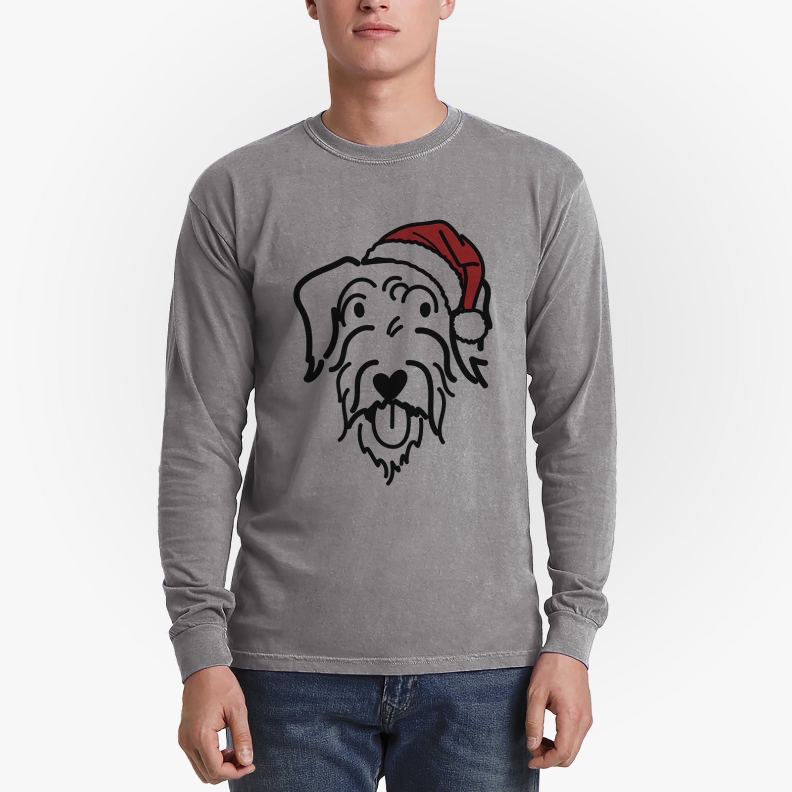 Jolly Doodle - Dug - Heavyweight 100% Cotton Long Sleeve
