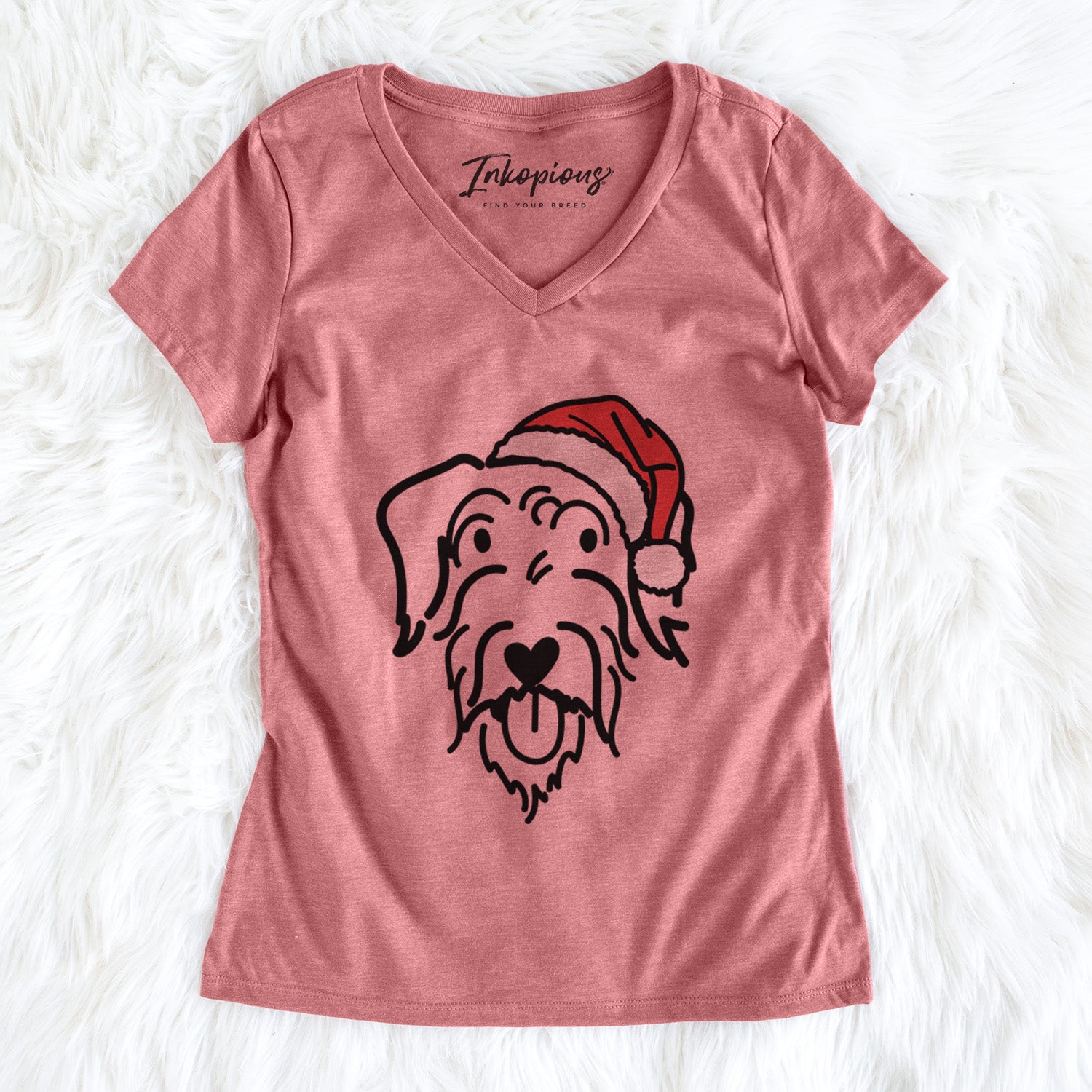 Jolly Doodle - Dug - Women's Perfect V-neck Shirt