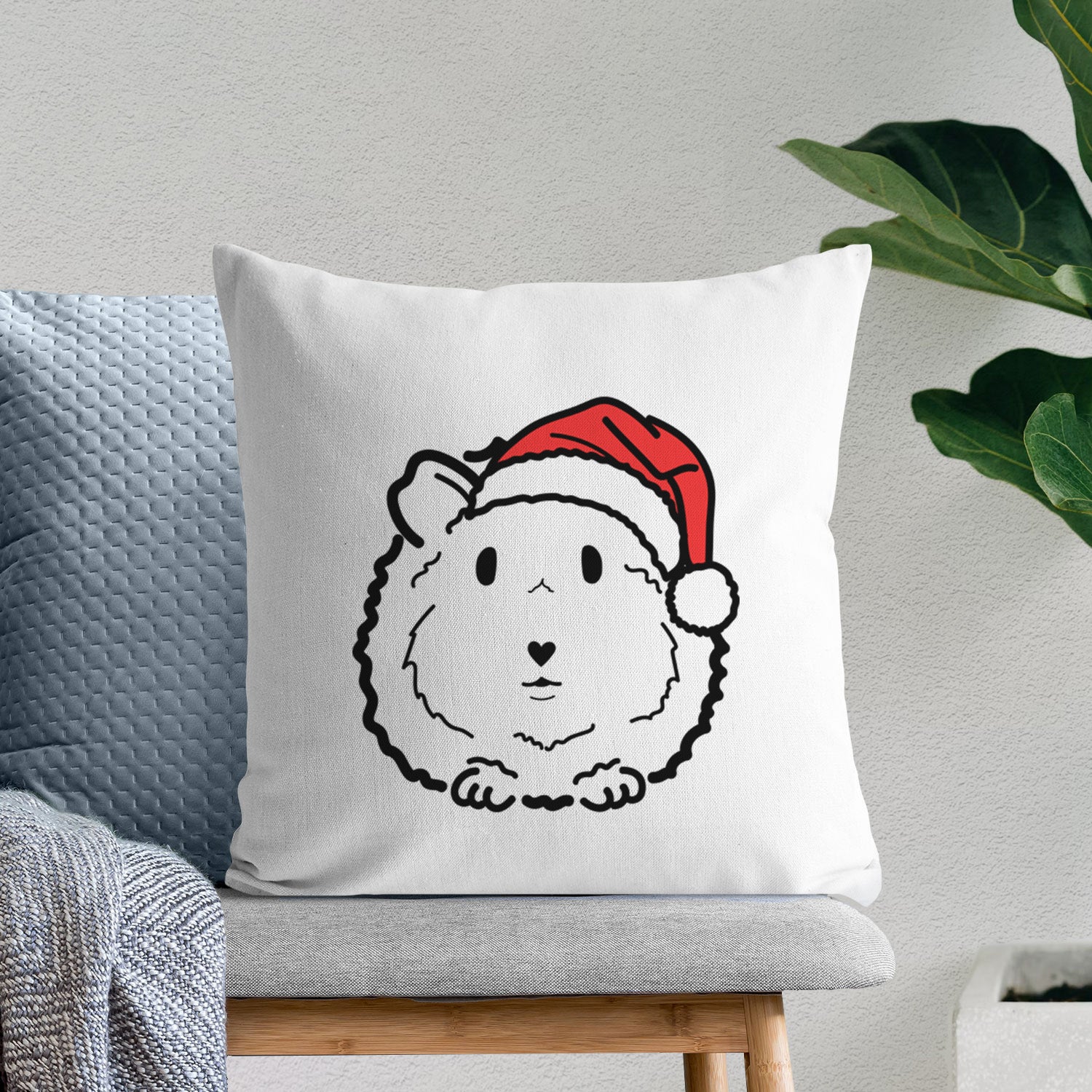 Love Always Guinea Pig - Duke - Throw Pillow Cover