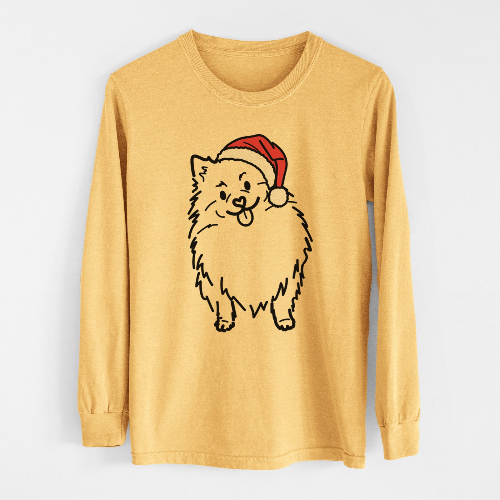 Jolly Pomeranian - Fern - Heavyweight 100% Cotton Long Sleeve