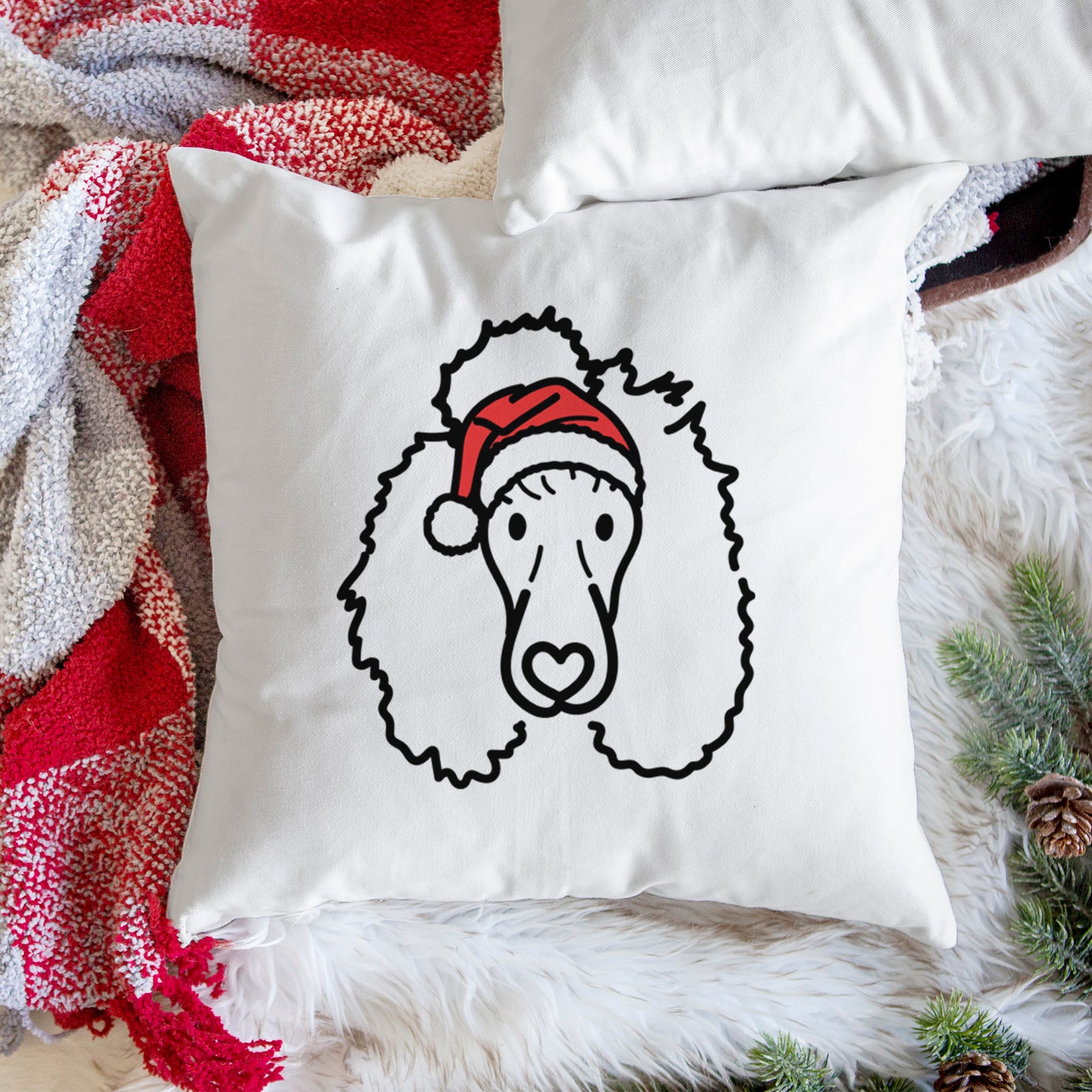 Love Always Standard Poodle - Jemma - Throw Pillow Cover