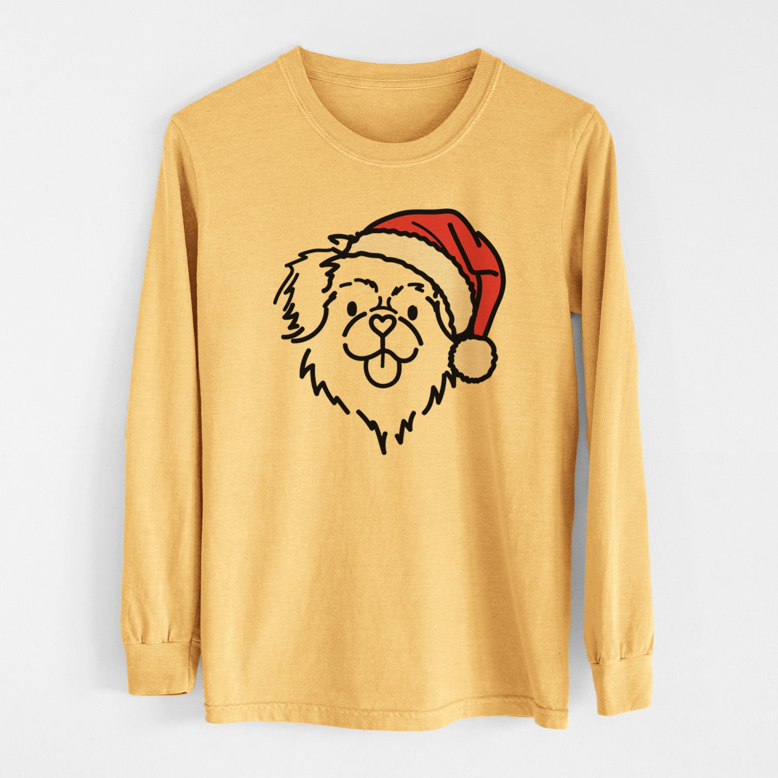 Jolly Tibetan Spaniel - Jiji - Heavyweight 100% Cotton Long Sleeve