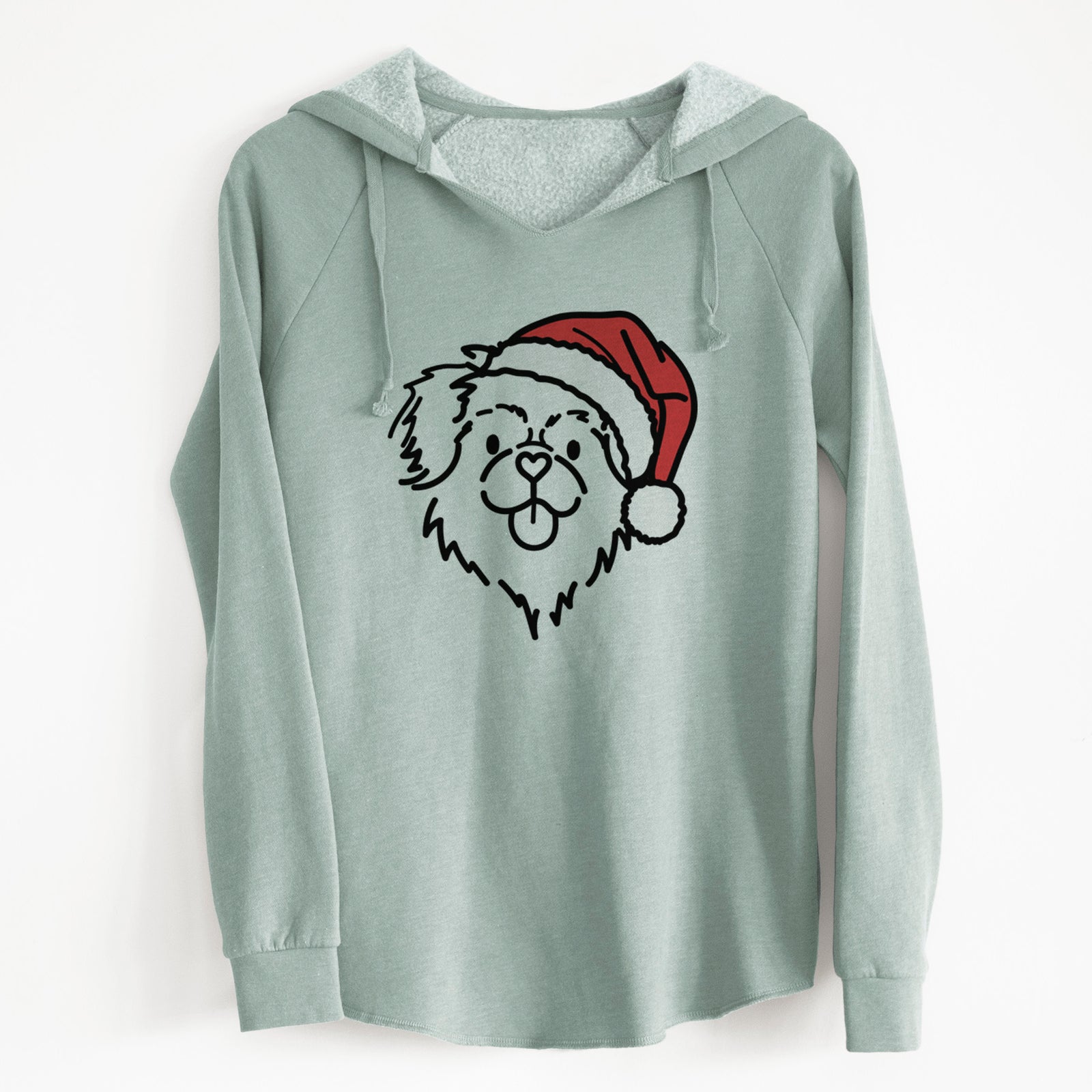 Jolly Tibetan Spaniel - Jiji - Cali Wave Hooded Sweatshirt