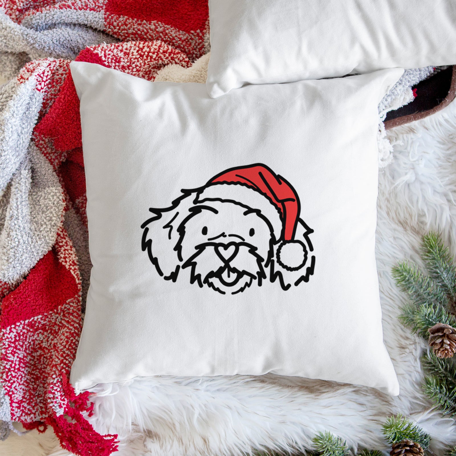 Love Always Peekapoo - Jo Jo - Throw Pillow Cover