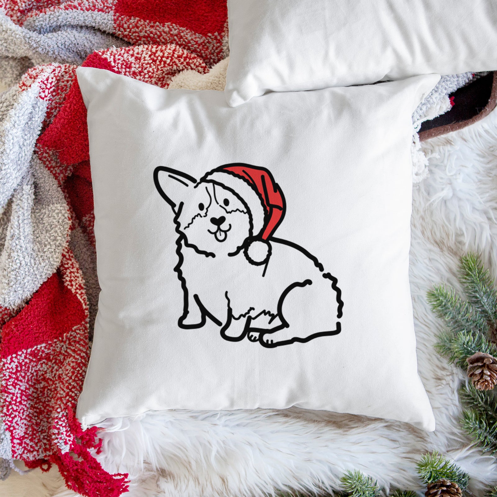 Love Always Pembroke Welsh Corgi - Millie - Throw Pillow Cover