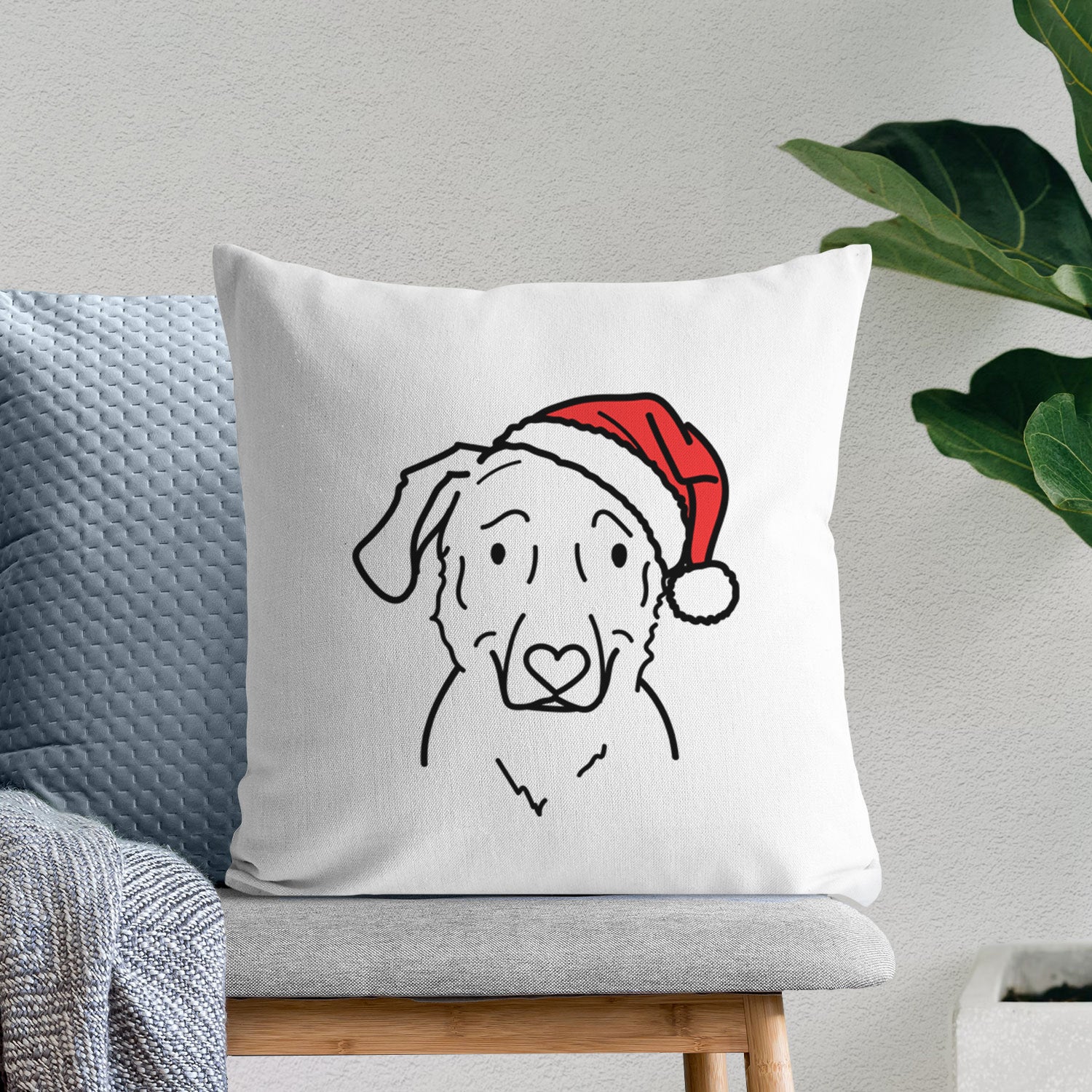 Love Always Golden Retriever Mix - Mitzi - Throw Pillow Cover