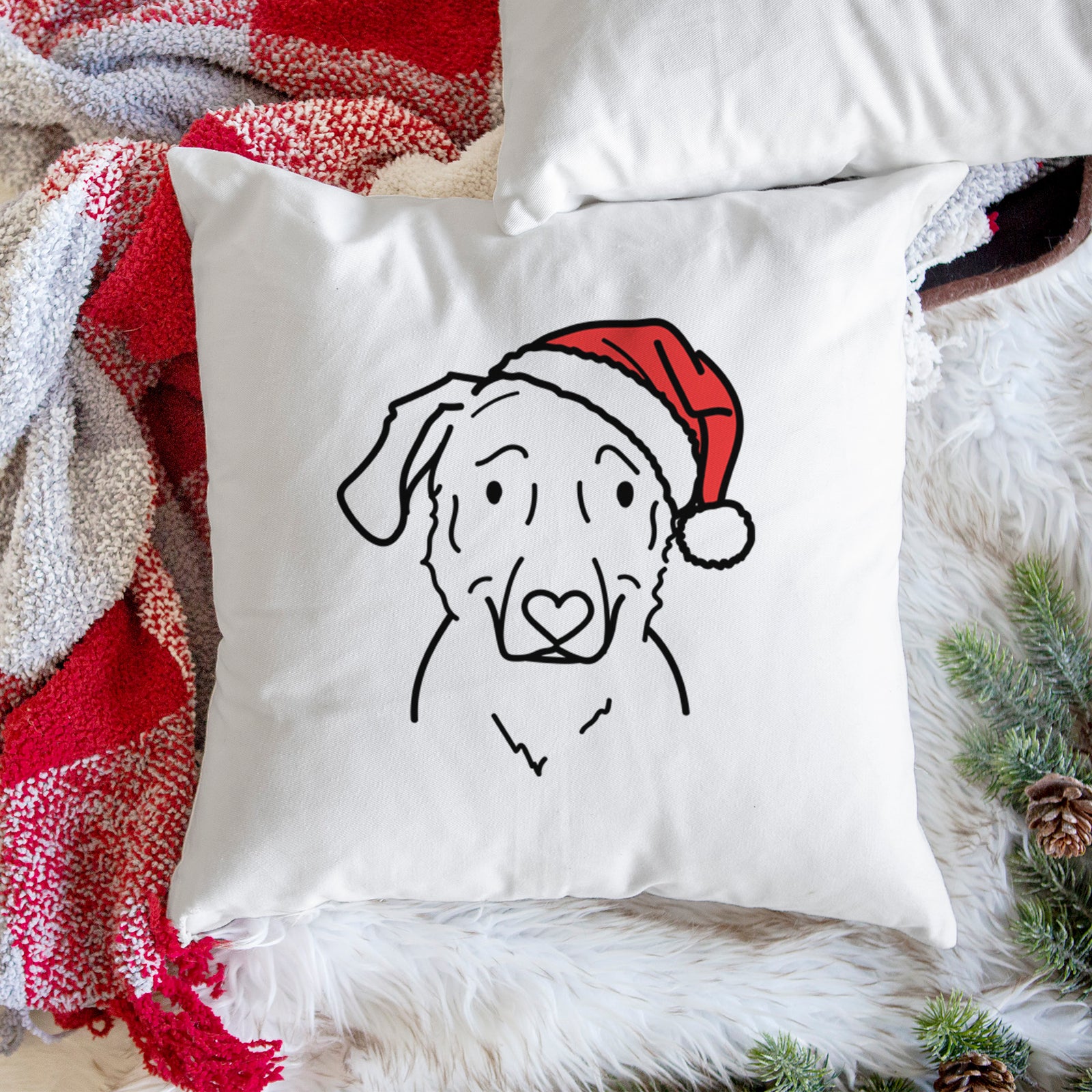 Love Always Golden Retriever Mix - Mitzi - Throw Pillow Cover