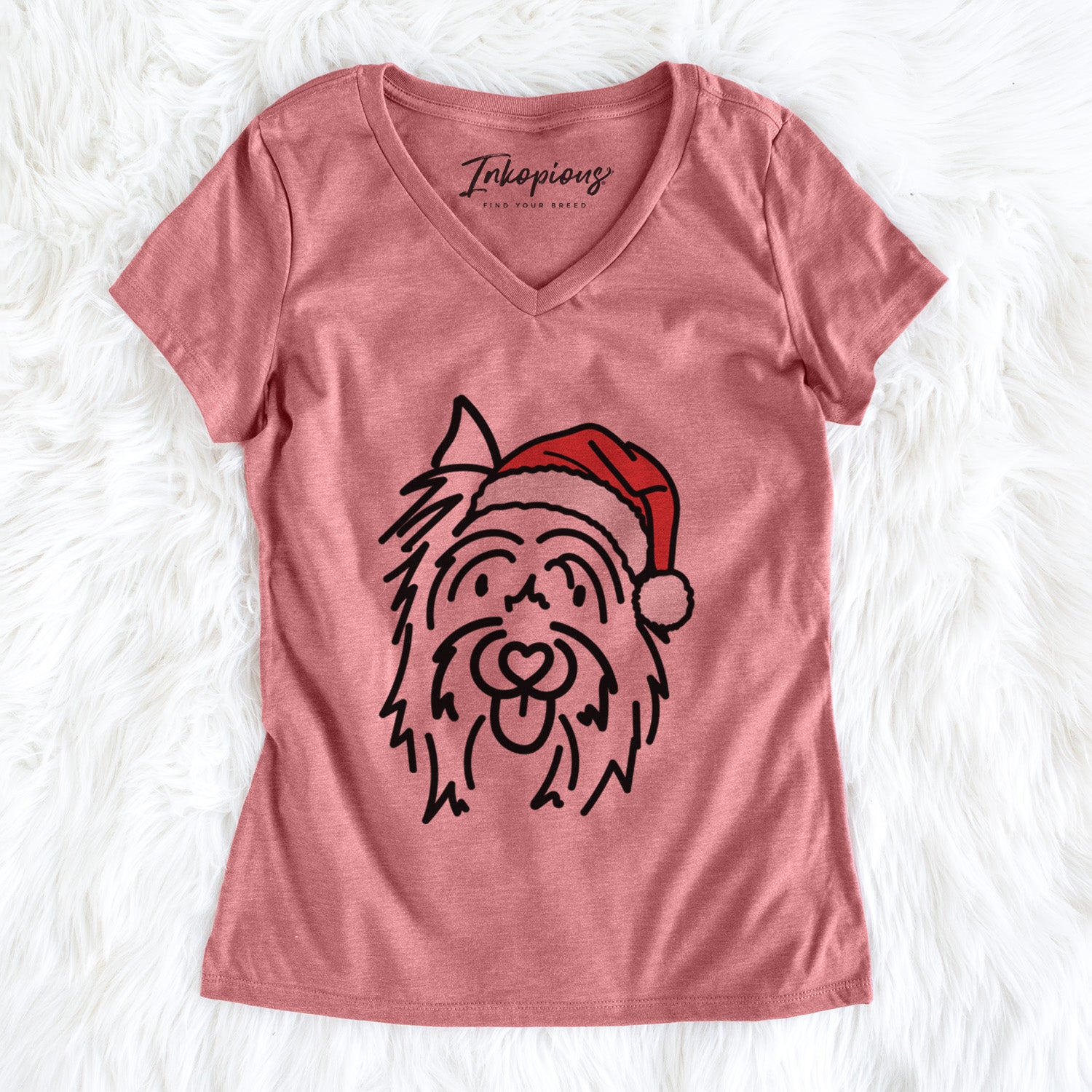 Jolly Silky Terrier - Monty - Women's Perfect V-neck Shirt