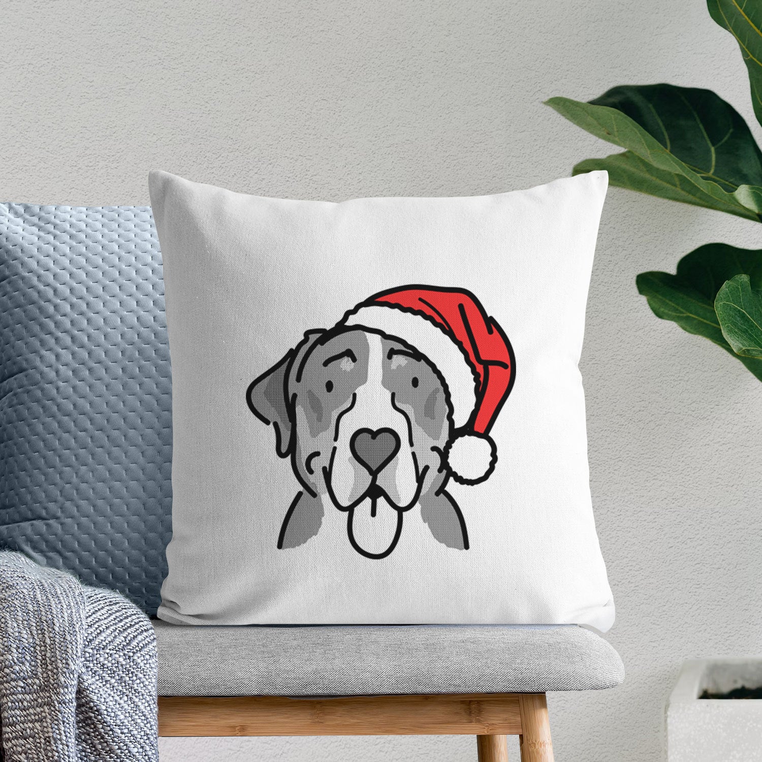 Love Always Greater Swiss Mountain Dog - Moose - Throw Pillow Cover